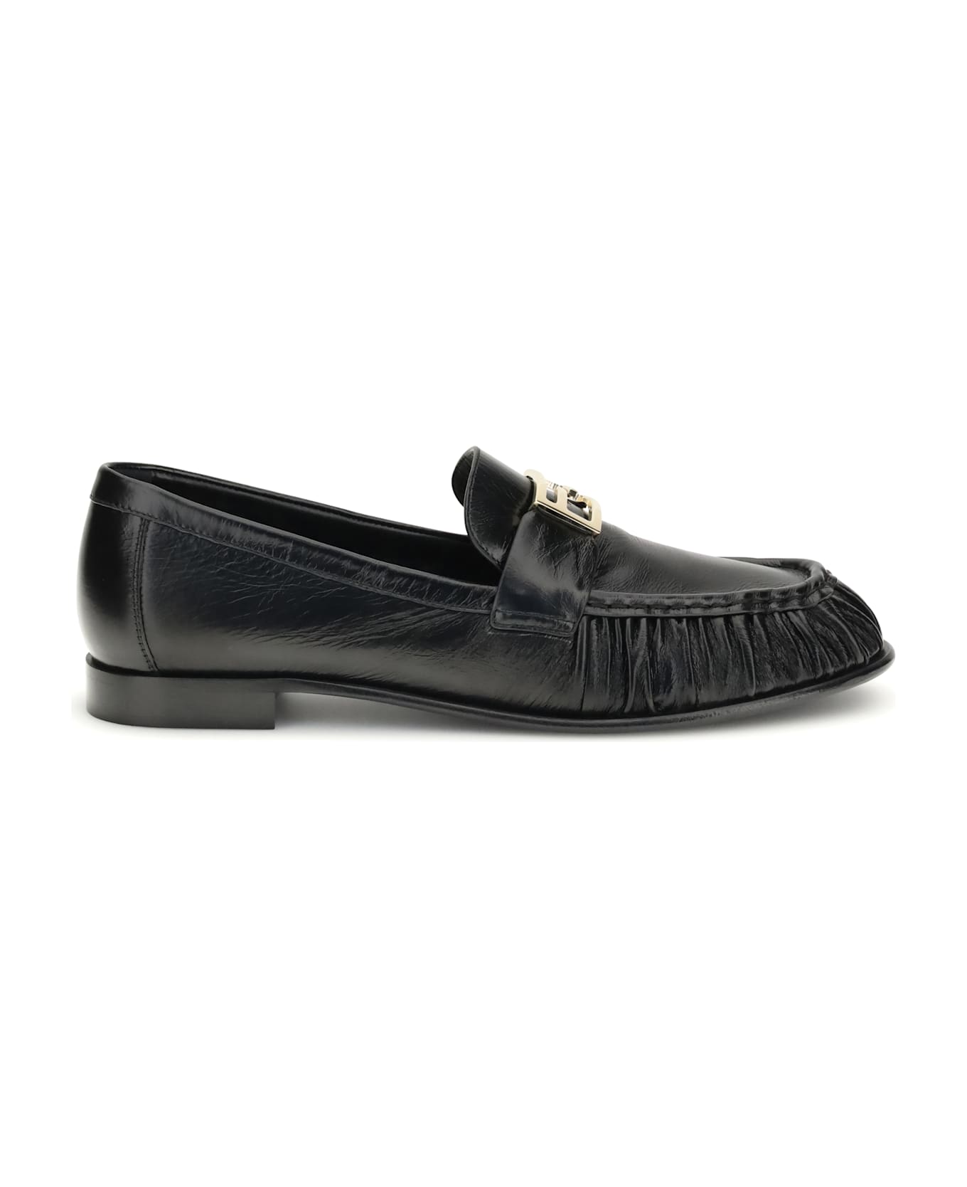 Fendi Nappa Baguette Loafers