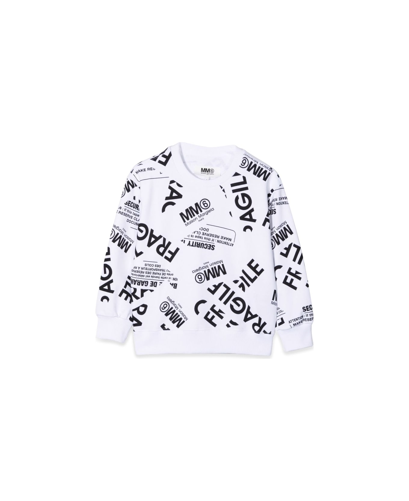 MM6 Maison Margiela Felpa - WHITE