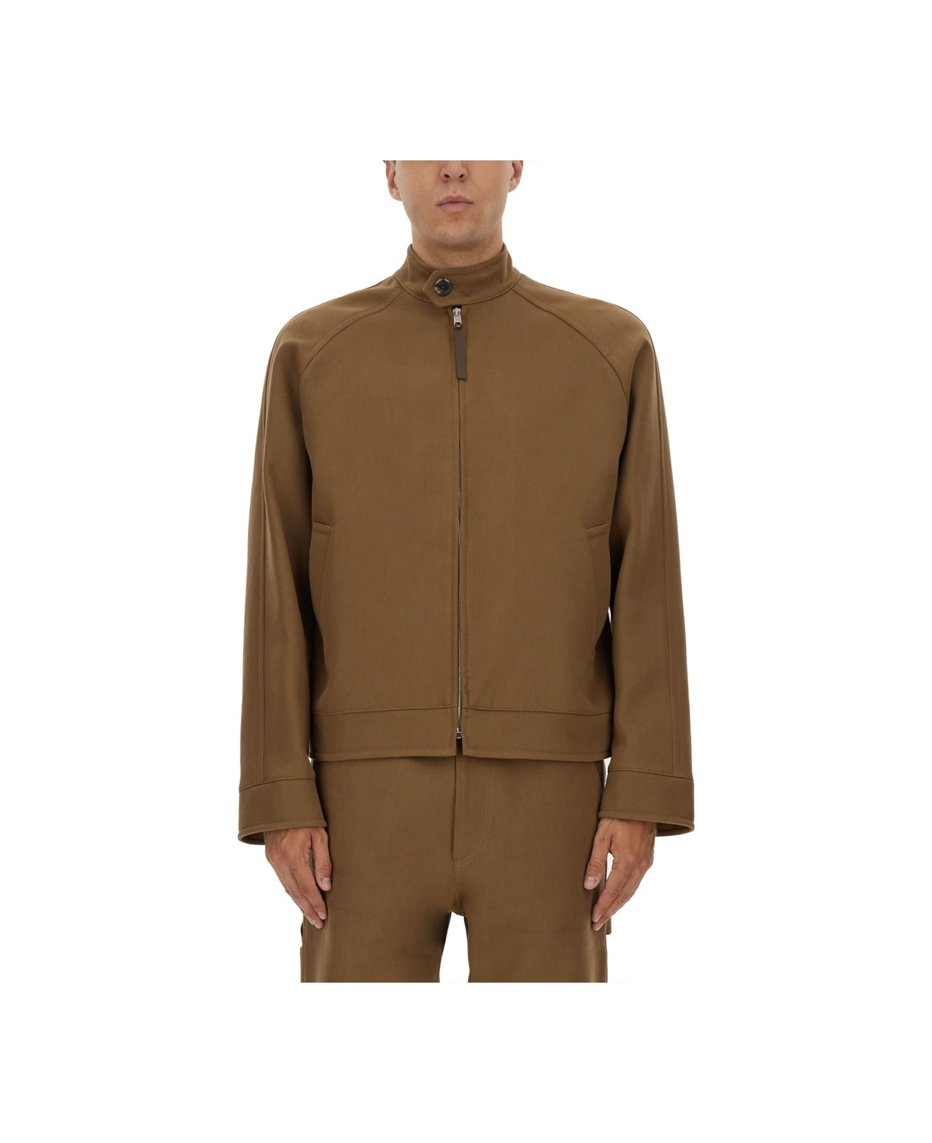 Moschino Cotton Jacket - BROWN