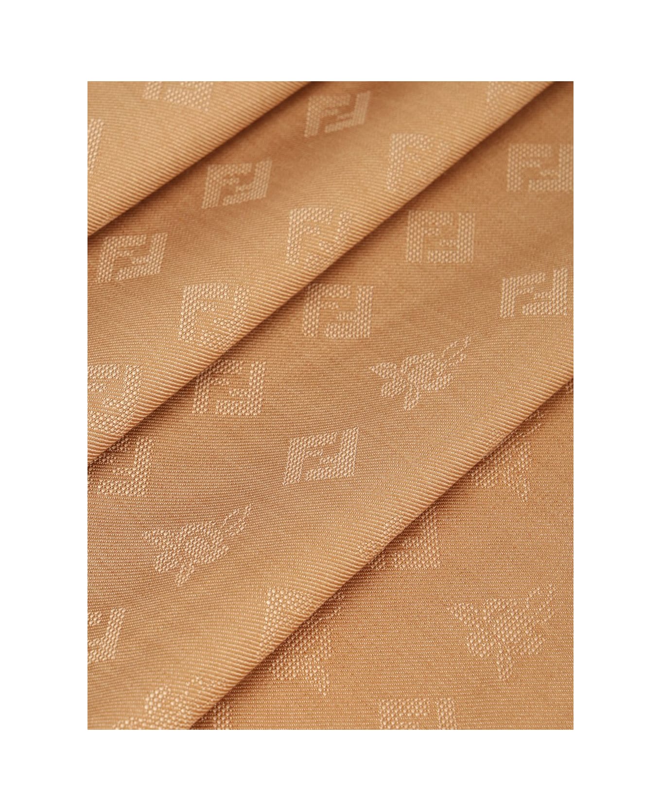 Fendi Jacquard Shawl - Brown