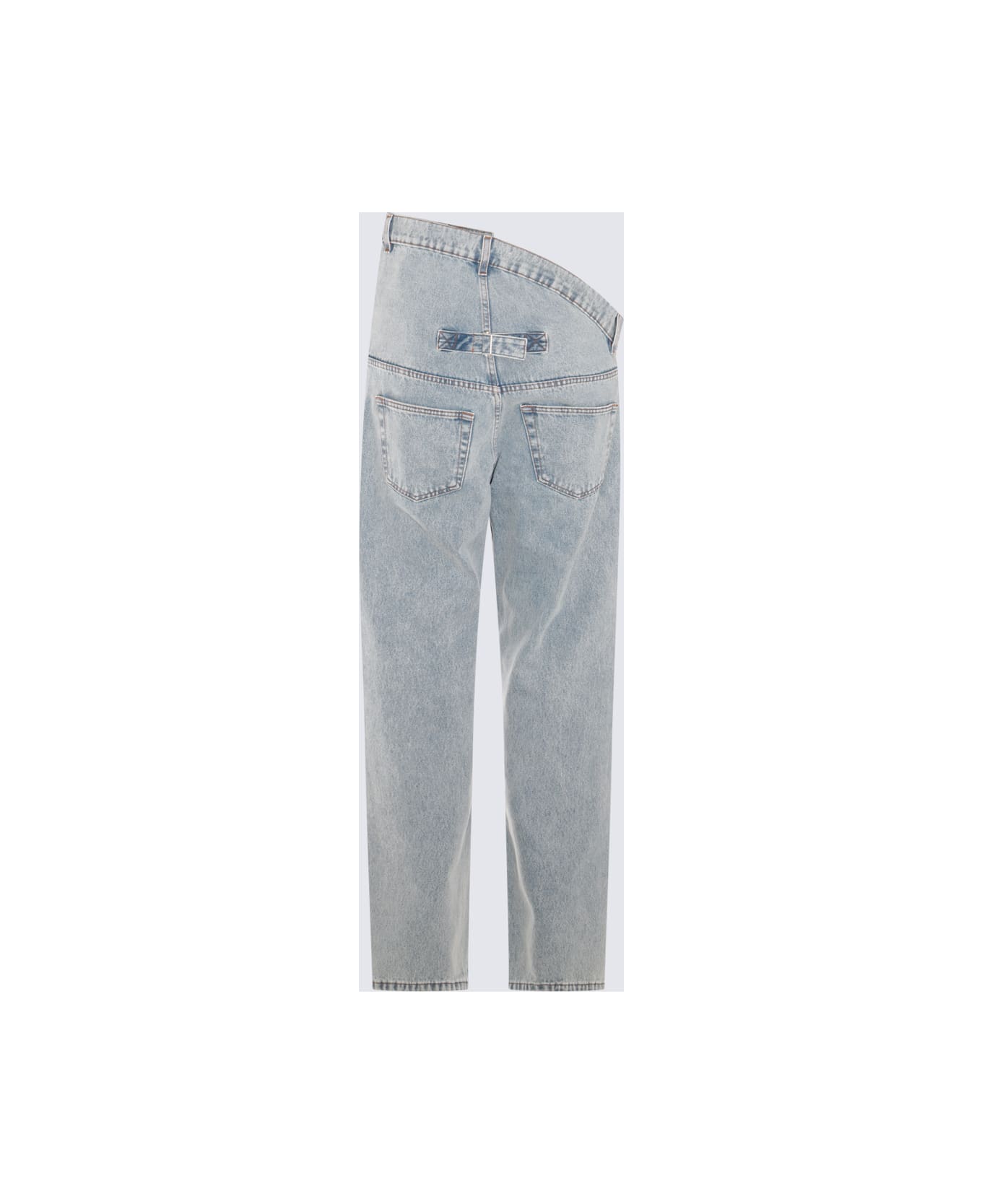 Y/Project Blue Cotton Denim Jeans
