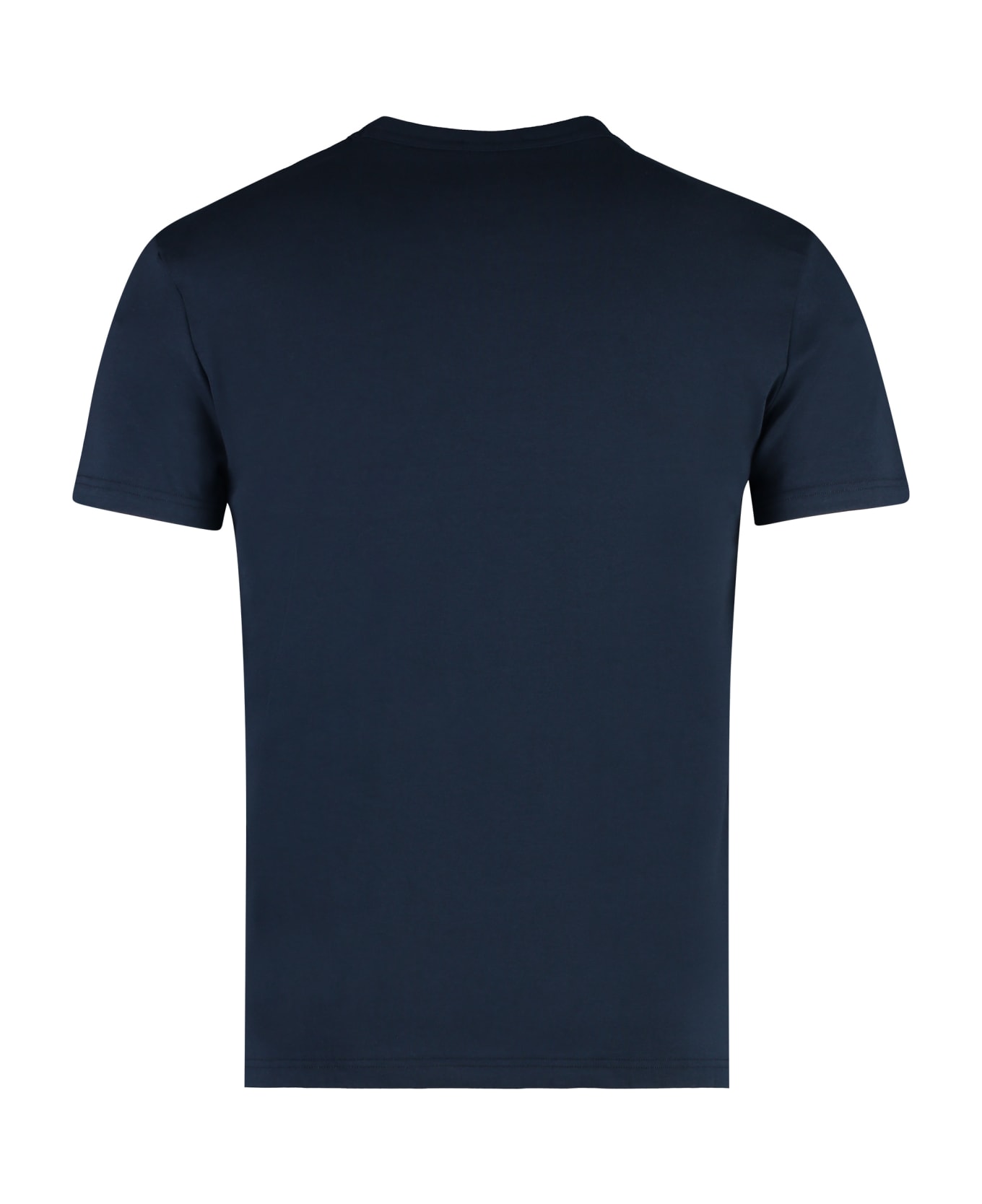 Tom Ford Cotton Crew-neck T-shirt - navy シャツ
