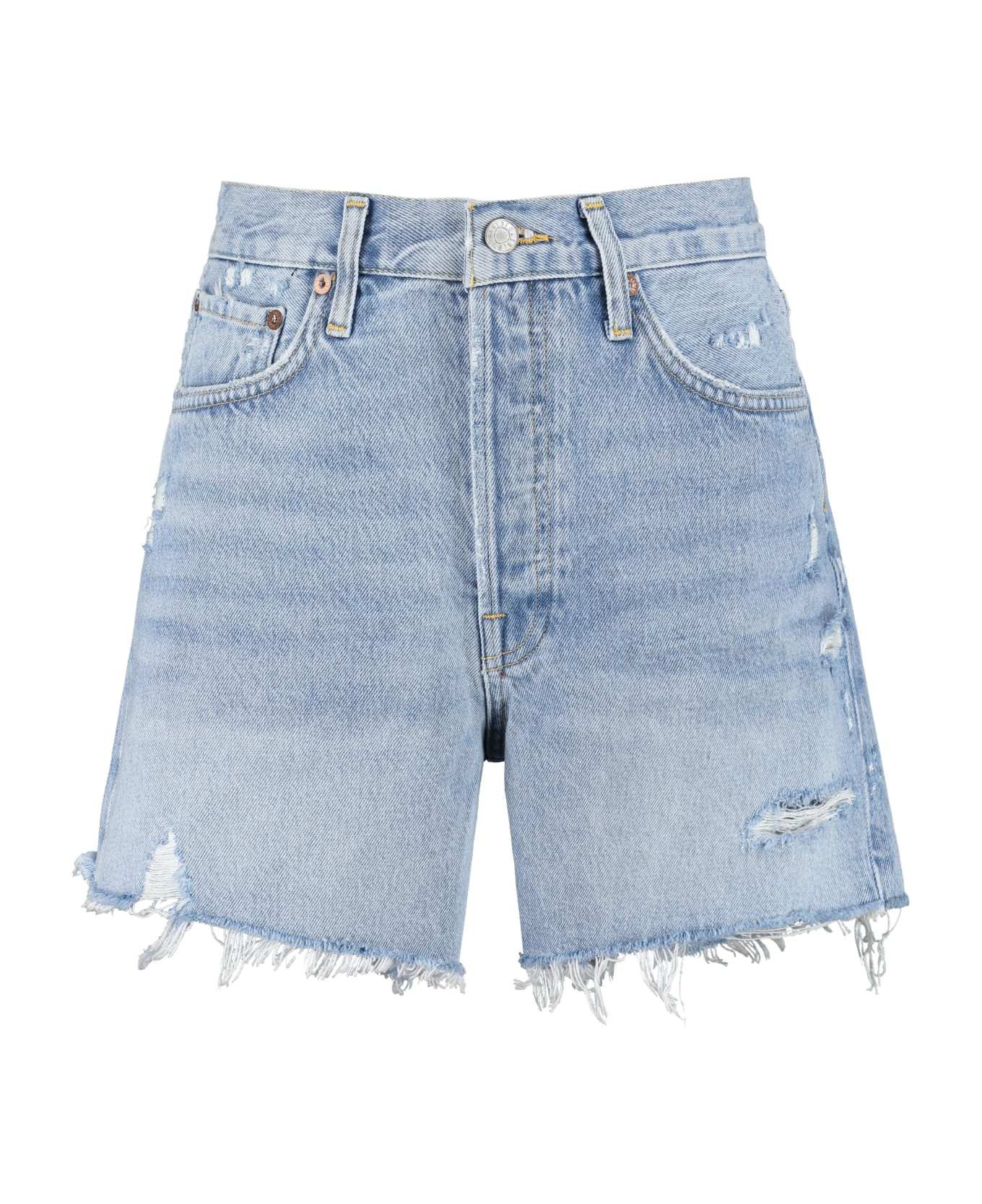 AGOLDE Parker Denim Shorts - Denim