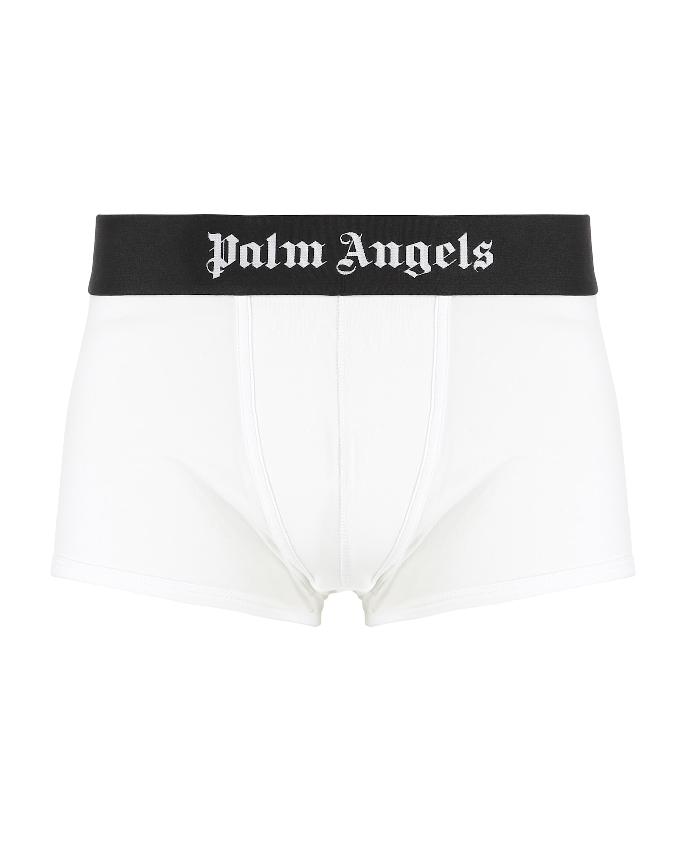 Palm Angels Set Of Two Cotton Boxers - White