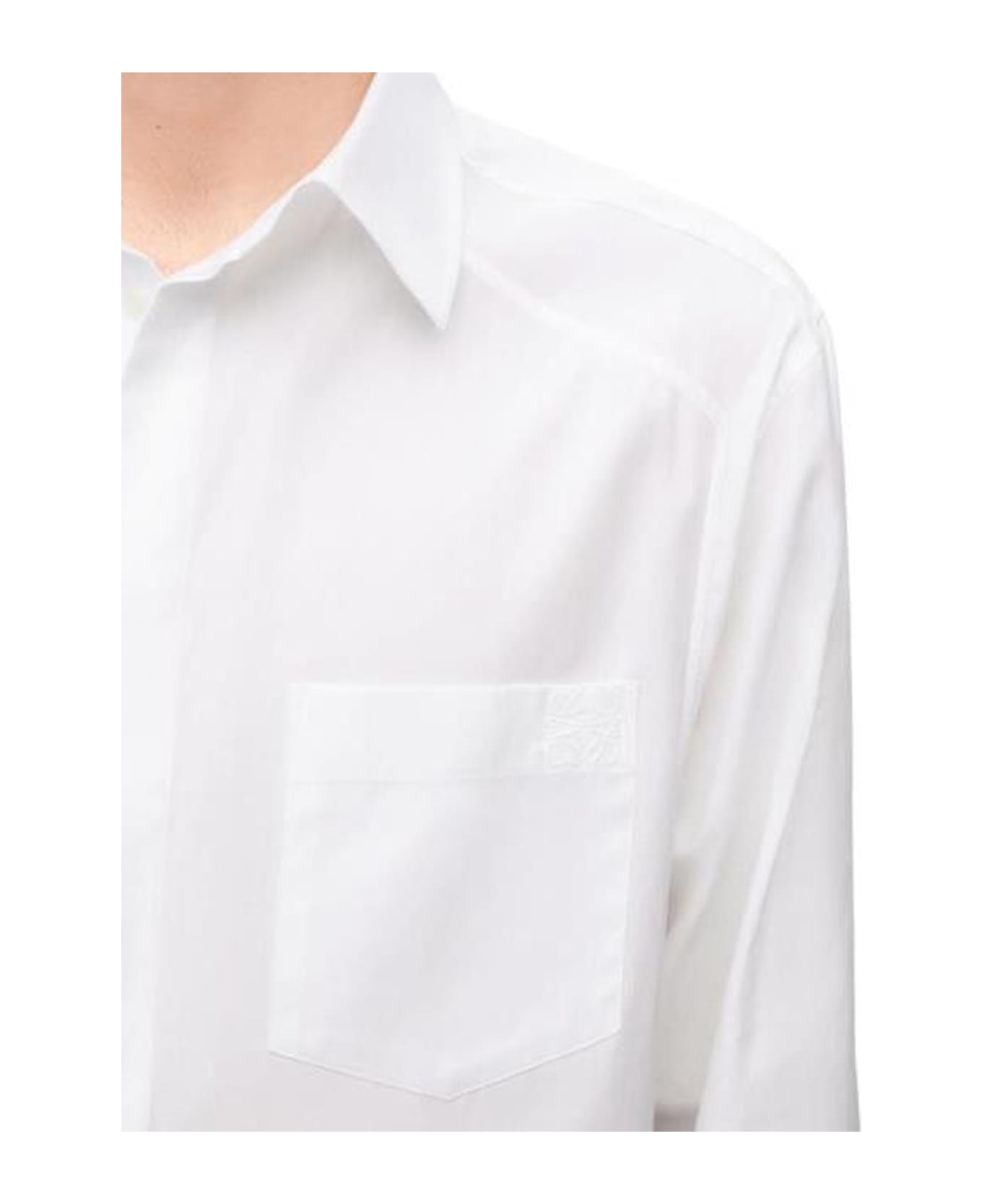 Loewe Asymmetric Shirt - White