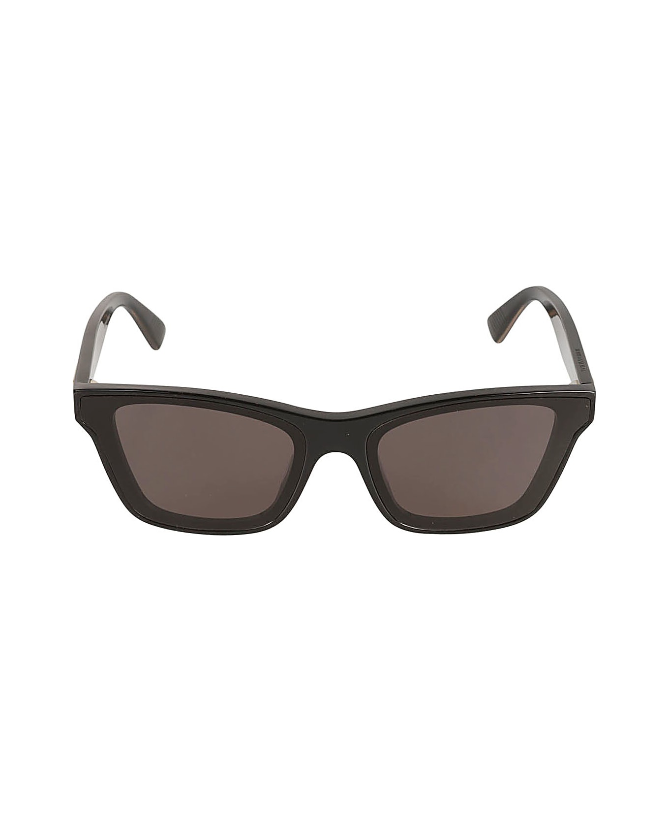 Bottega Veneta Eyewear Square Frame Sunglasses Large - Black/Grey