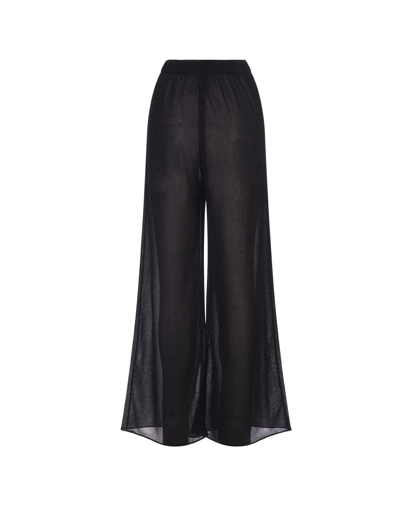 Oseree Black Lumiere Trousers - Black