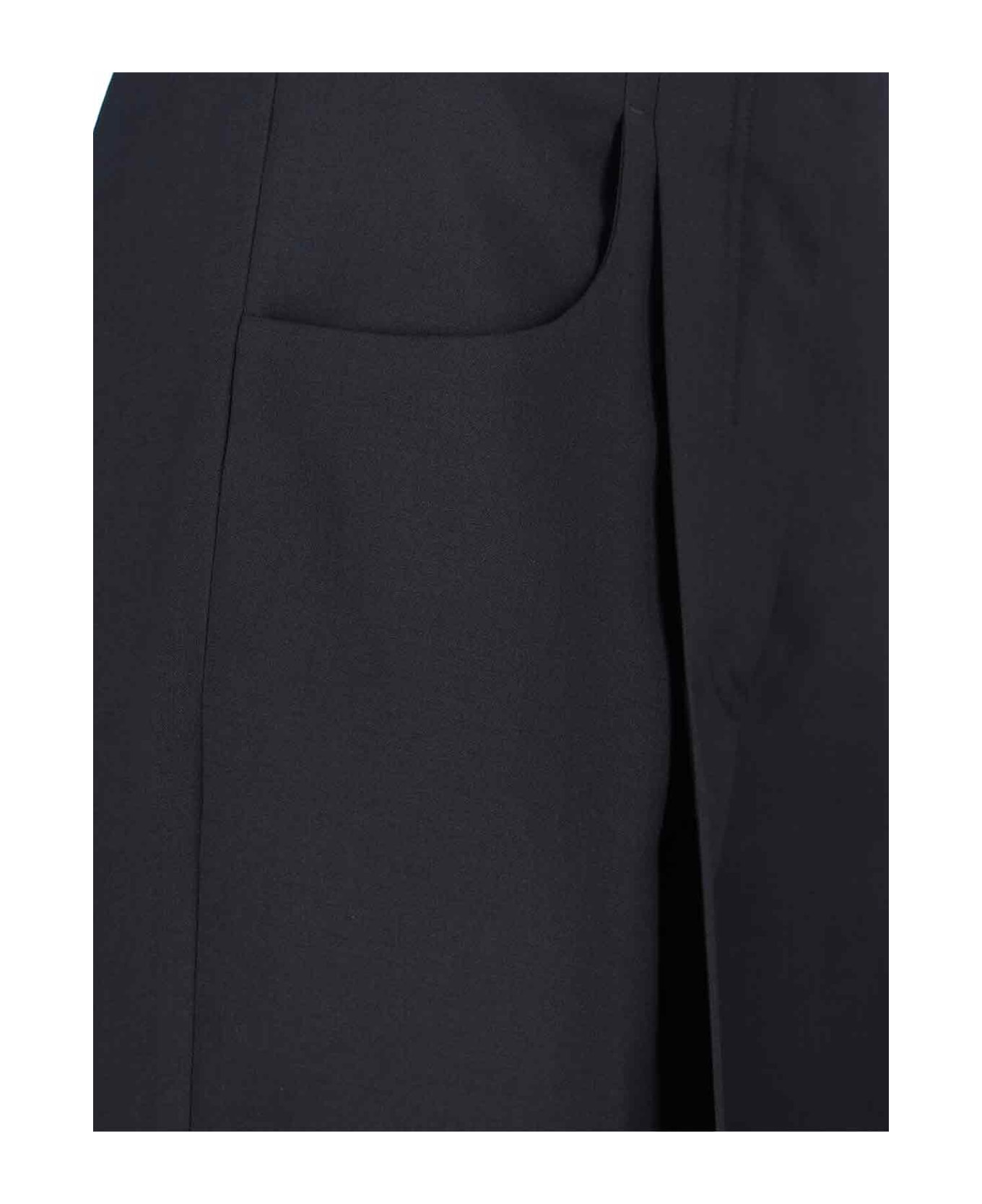 Fendi Wool And Mohair Pants - Gme Black