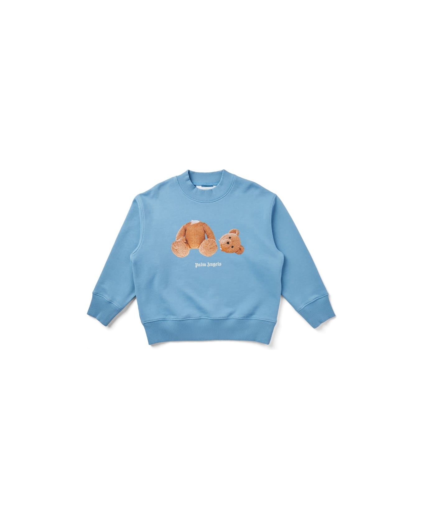 Palm Angels Palmangelsbearcrewneck - BLUE