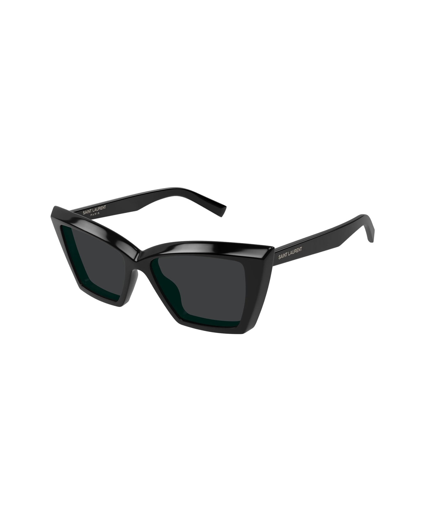 Saint Laurent Eyewear Sl 657 Brand Line New Wave 001 Black Sunglasses - Nero
