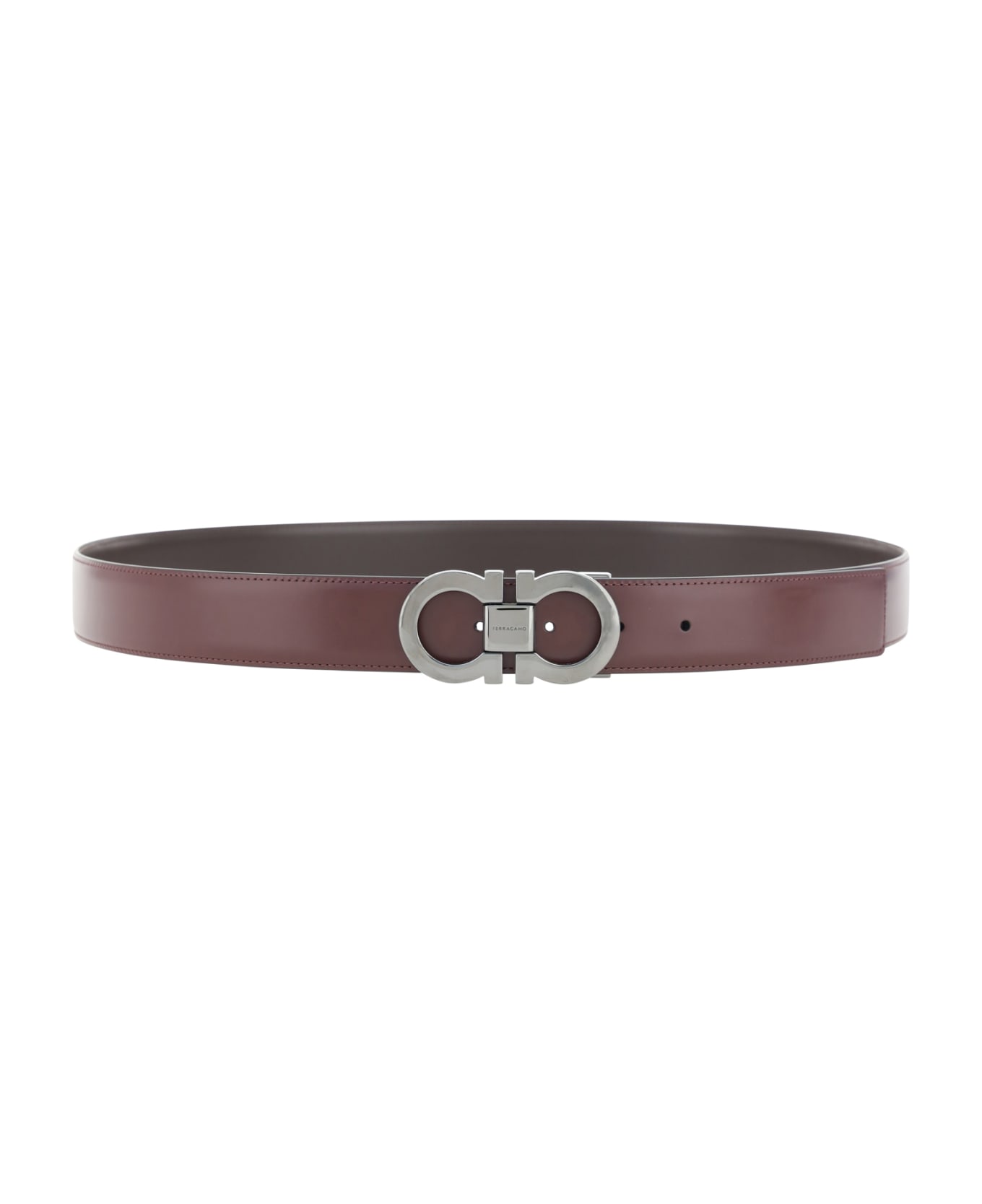 Ferragamo Reversible Belt - Red