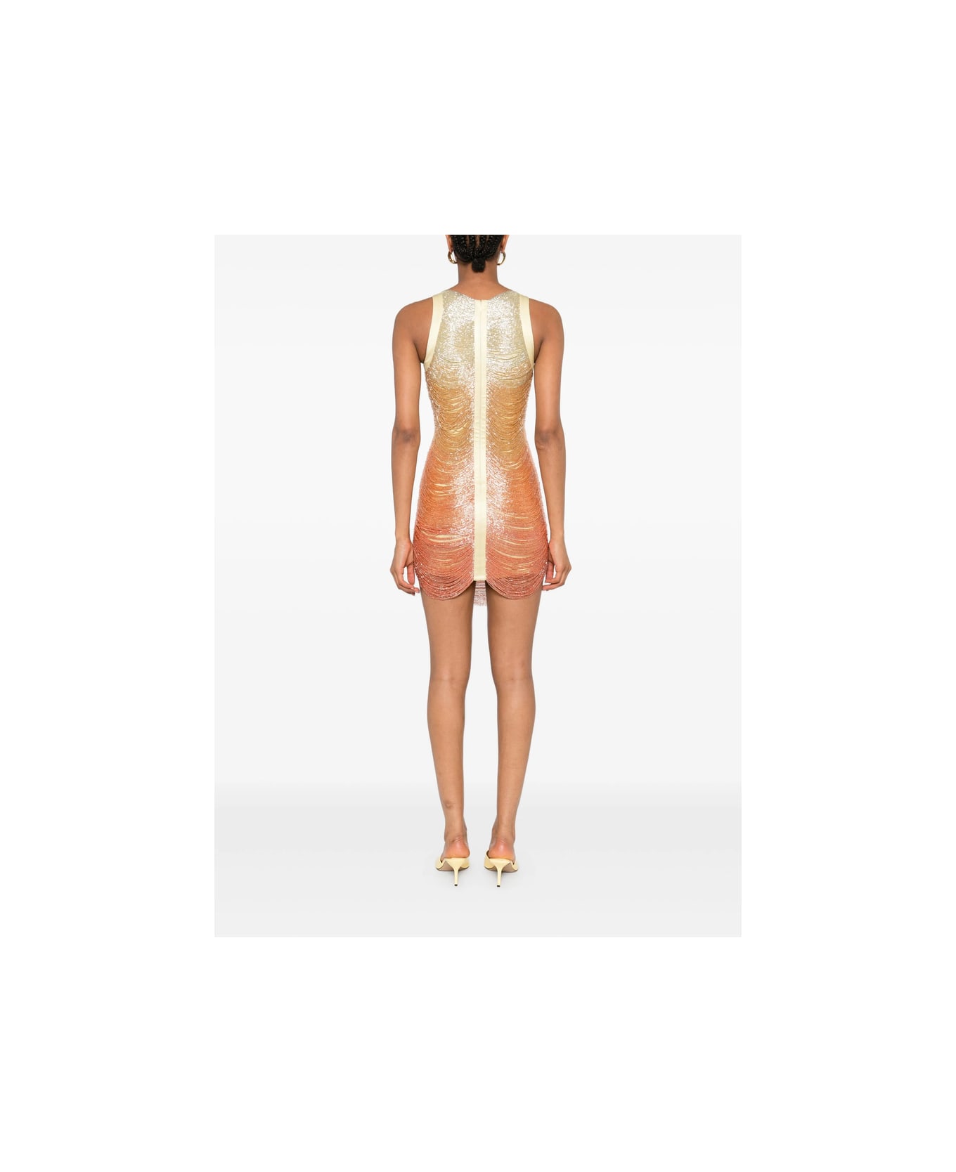 Cult Gaia Dress - GOLD/NEUTRALS