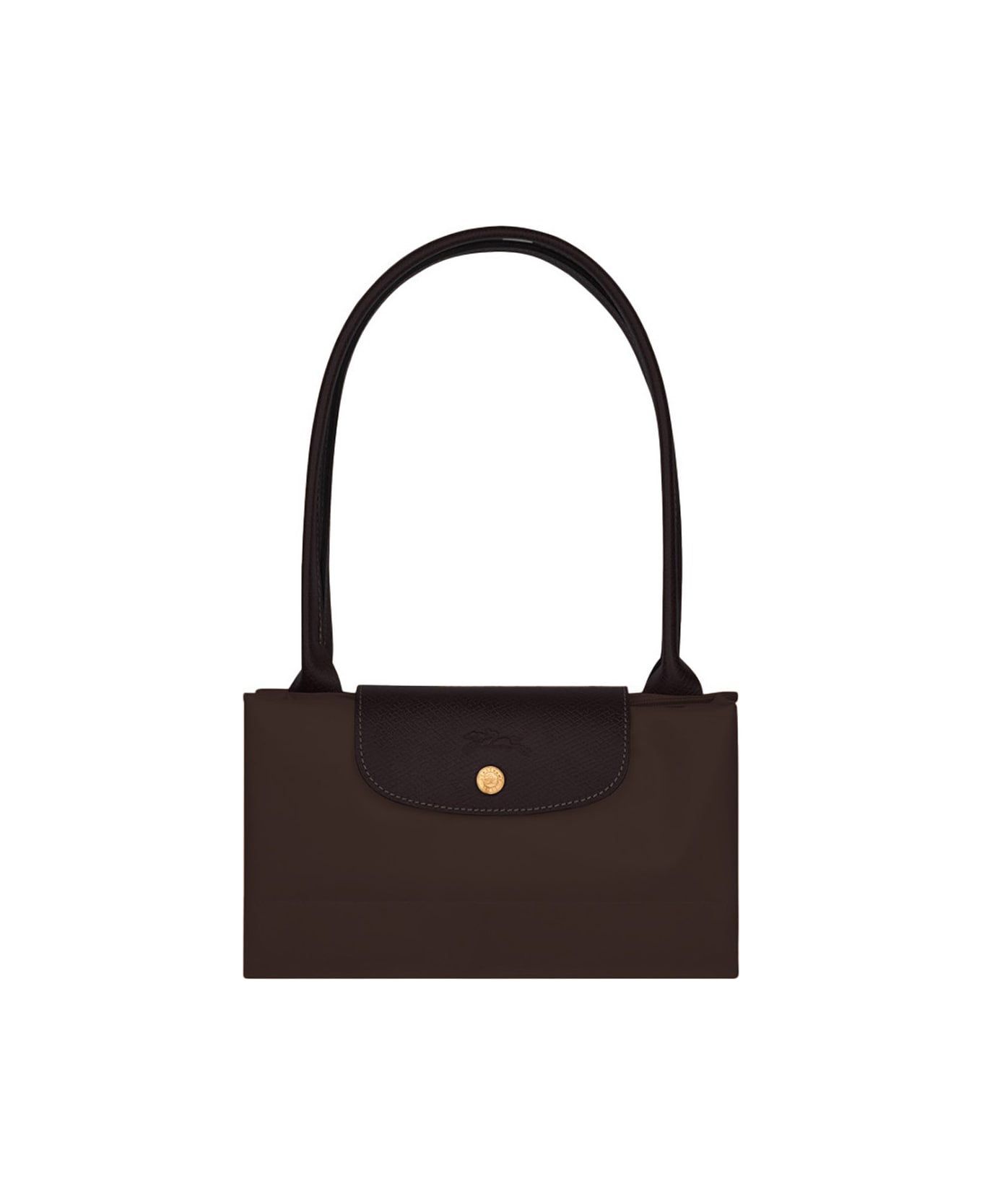 Longchamp 
le Pilage
 Brown Large Tote Bag With Two Top Handles And Embossed Logo On The Front In Ecoleather Woman - Brown