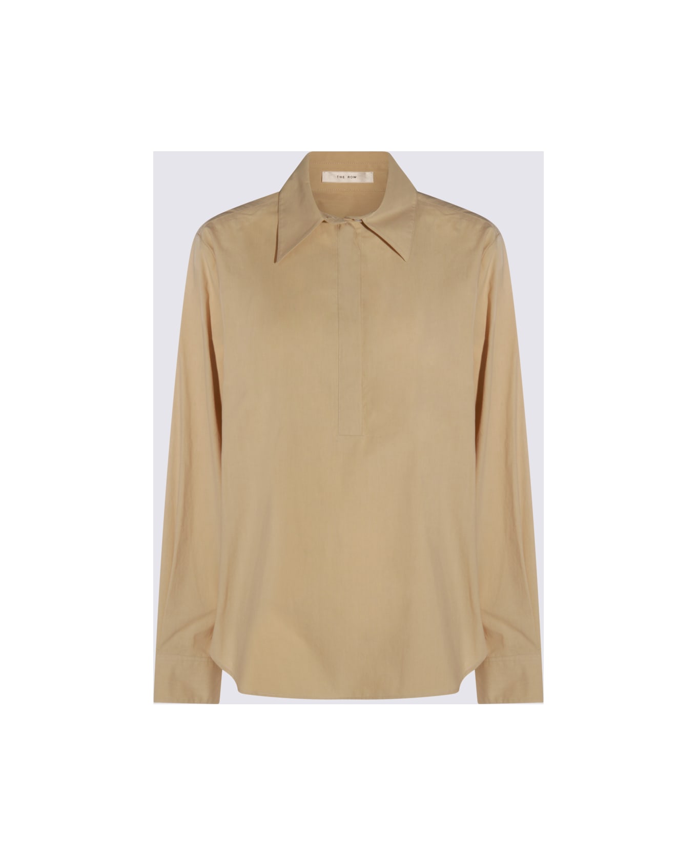 The Row Sand Cotton Shirt - SAND