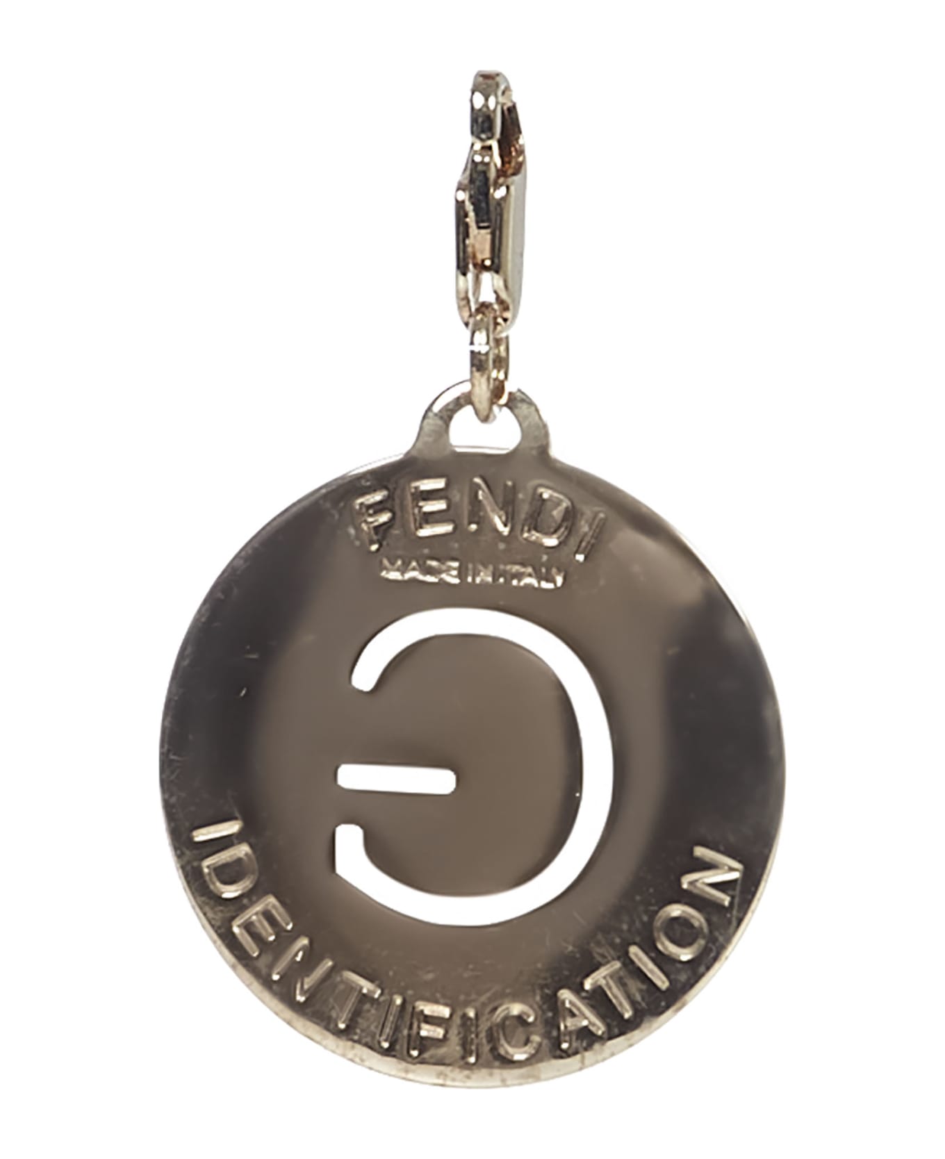 Fendi Identification Medallions - Golden ネックレス