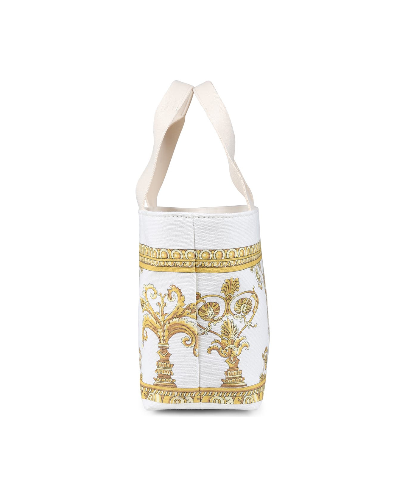 Versace White Bag For Girl With Logo - White