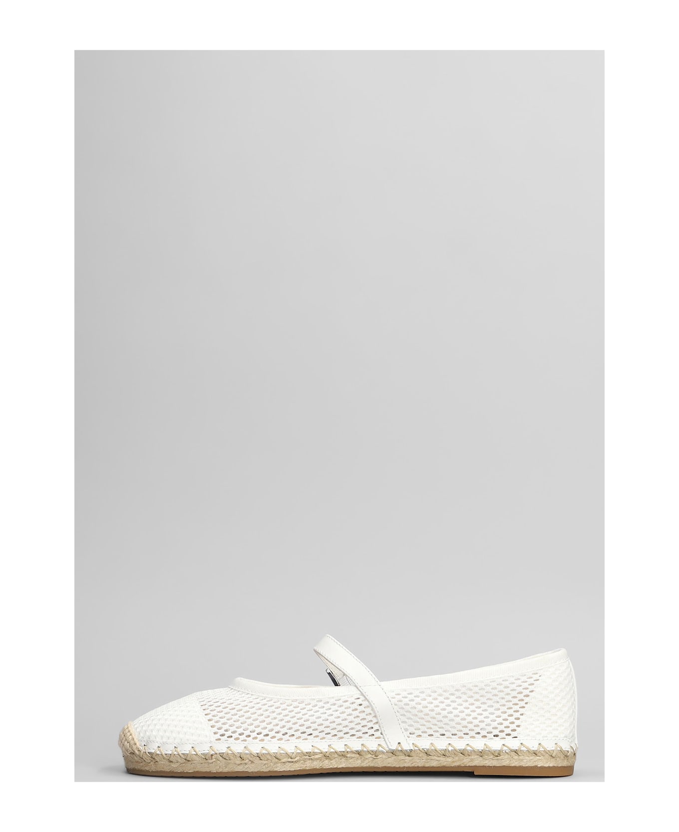 Michael Kors Lynn Espadrilles In White Fabric - white
