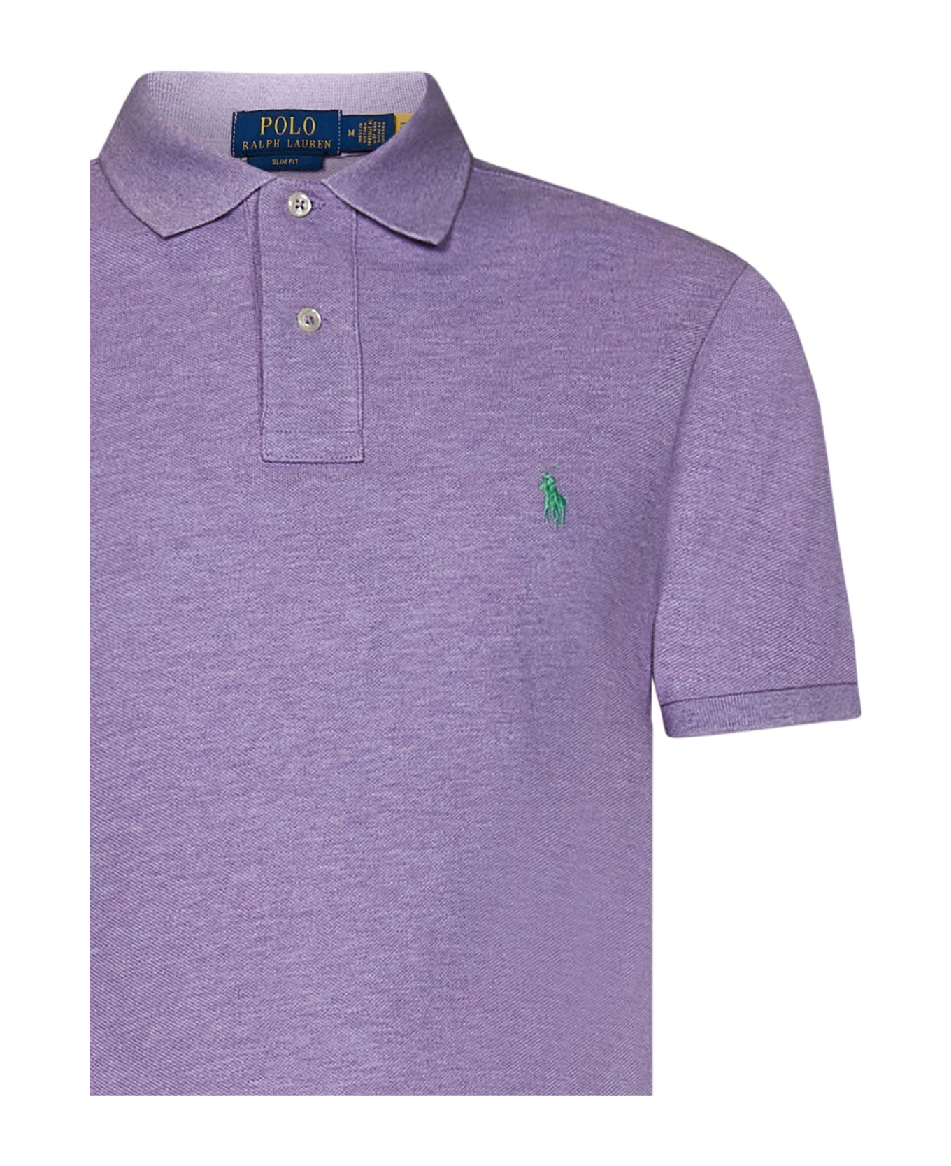Polo Ralph Lauren Polo Shirt With Pony - Purple