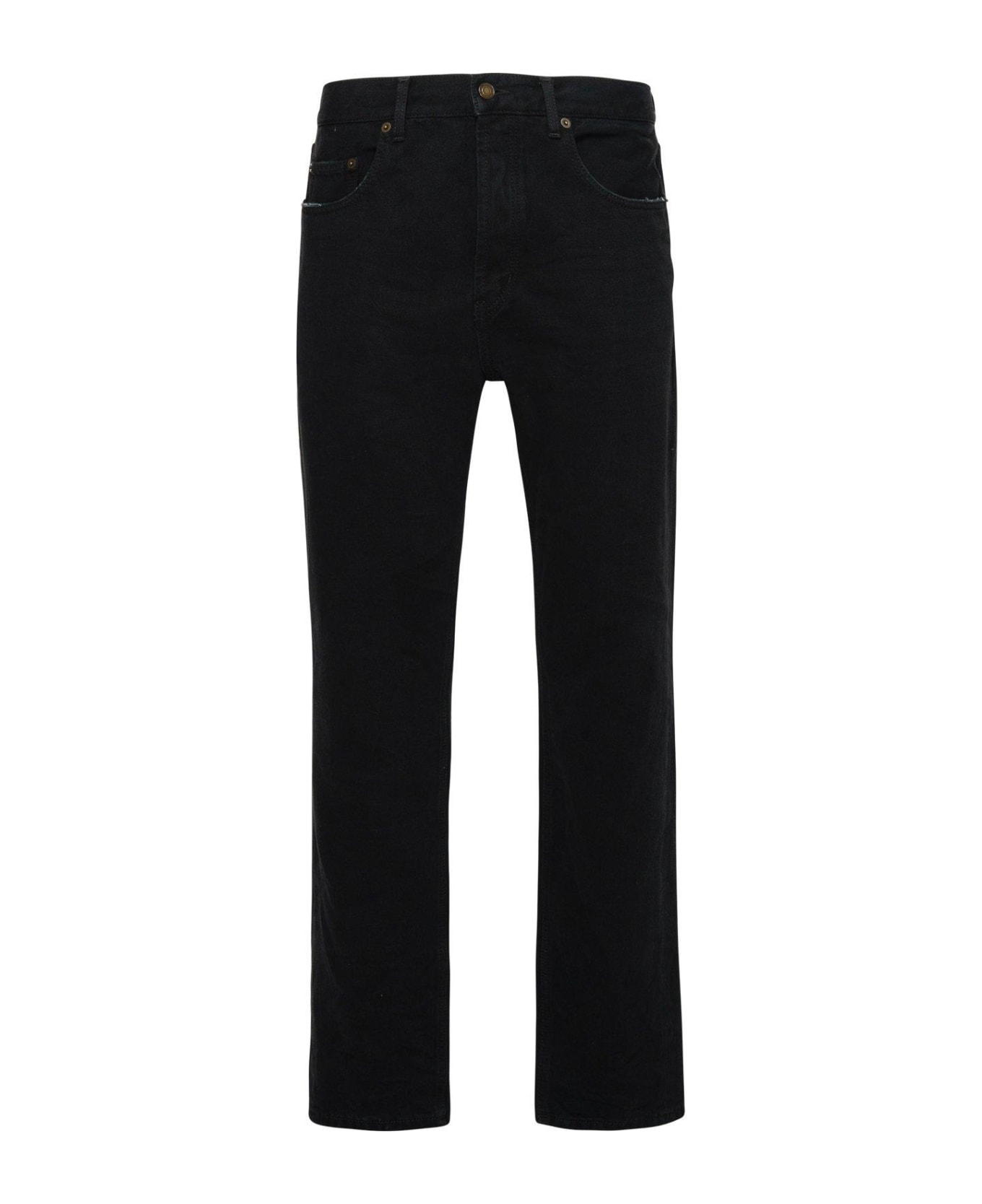Saint Laurent Five Pocket Jeans - BLACK WASHED デニム