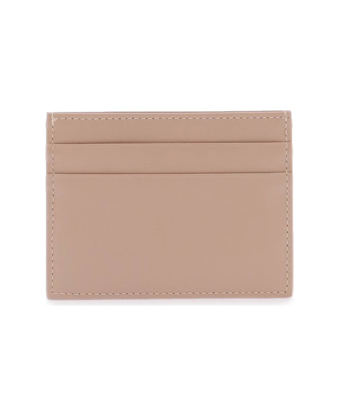 Dolce & Gabbana Logo Detail Leather Card Holder - CIPRIA (Pink) 財布