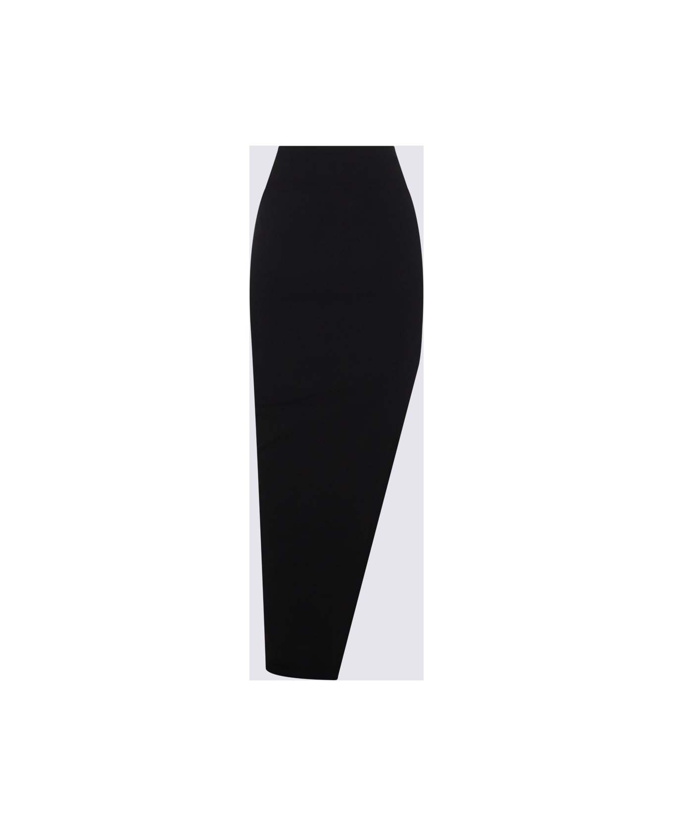 Rick Owens Black Stretch Luxor Edfu Skirt - Black スカート