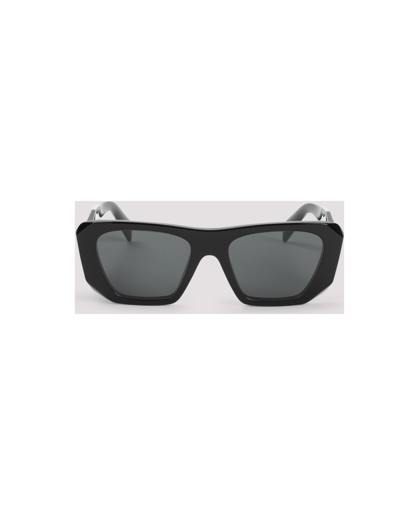 Prada Eyewear Symbole Sunglasses - Z Black Black