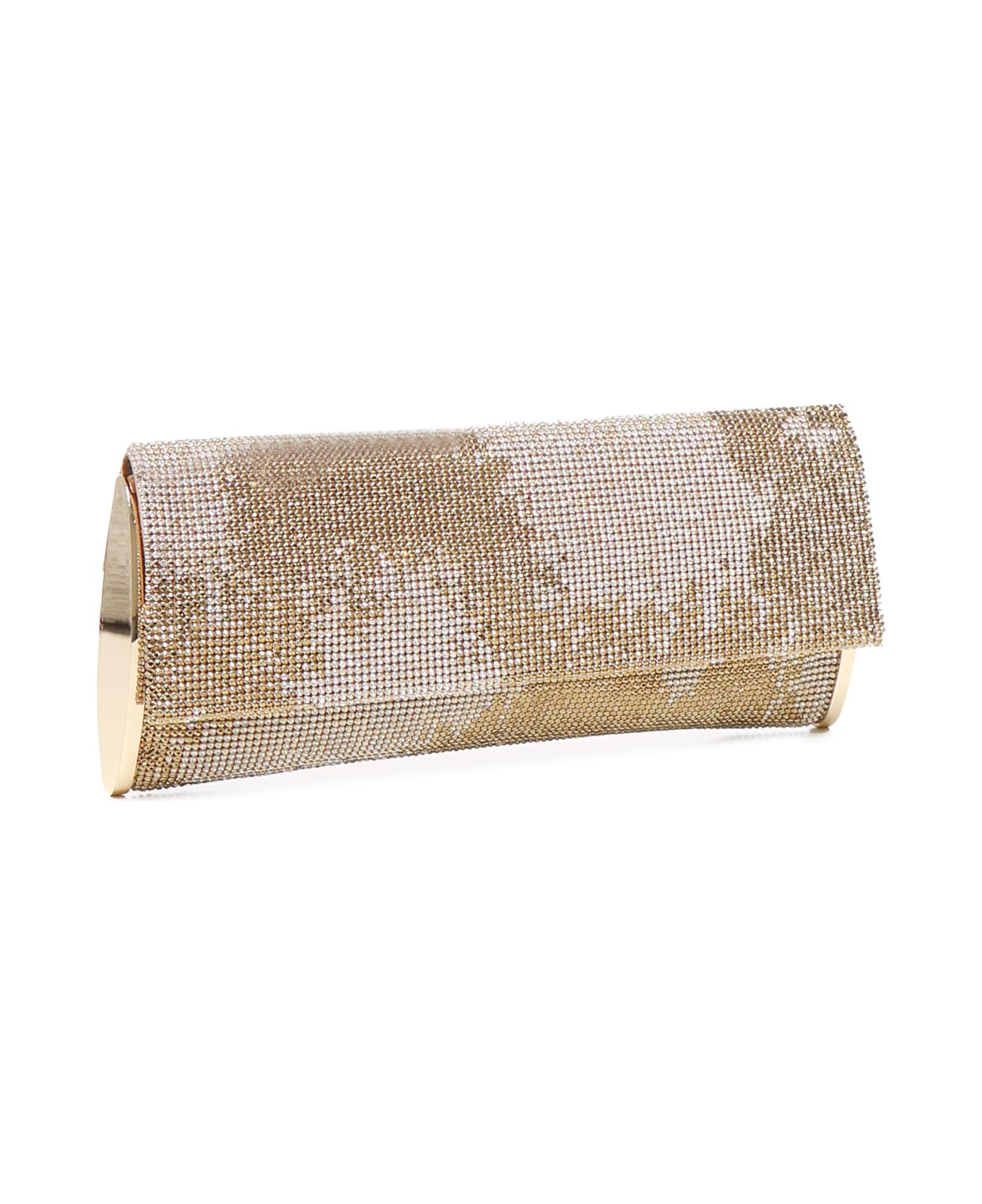 Benedetta Bruzziches Clutch Kate - GOLD, silver