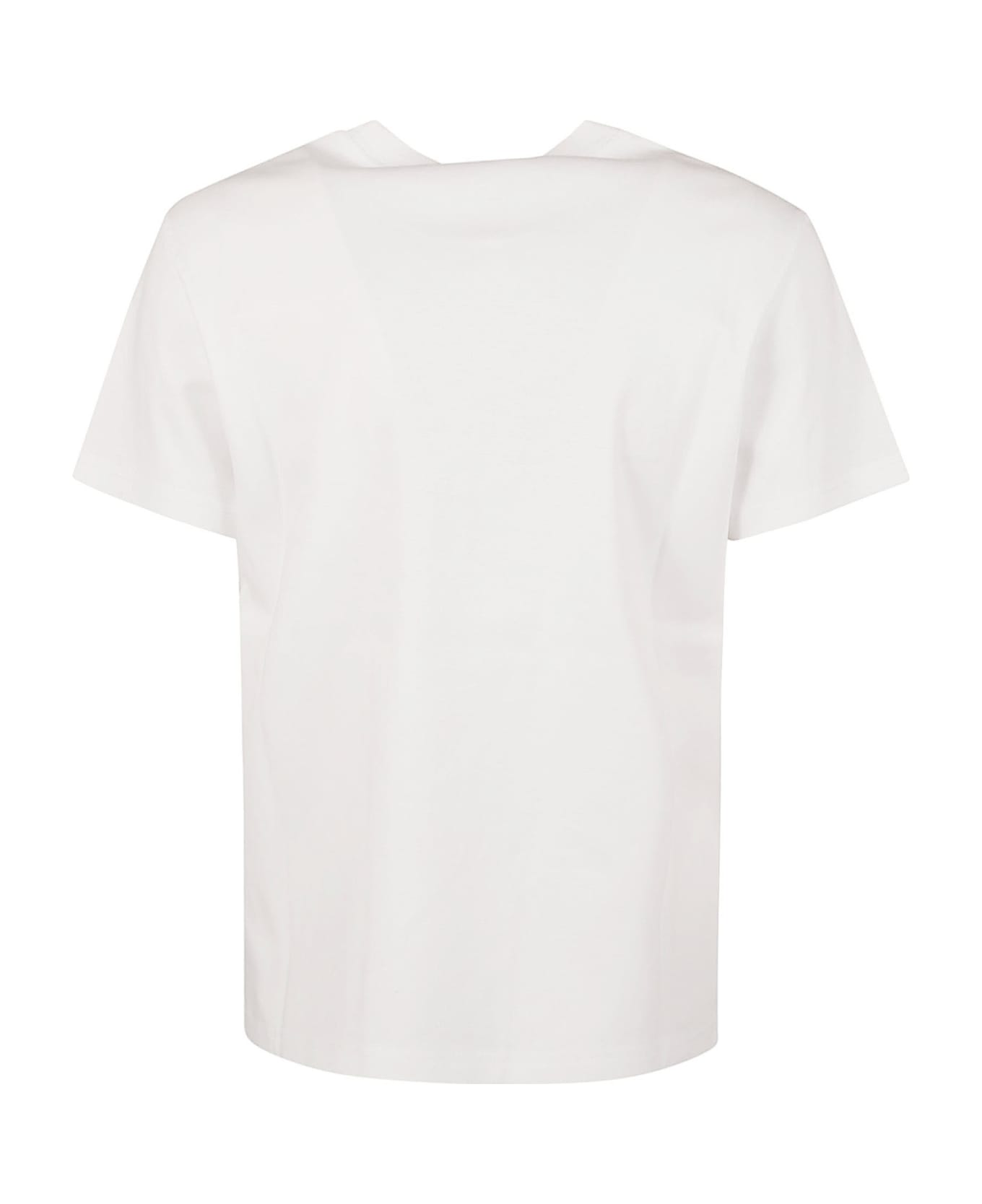 Lanvin Chest Logo T-shirt - Optic White Tシャツ