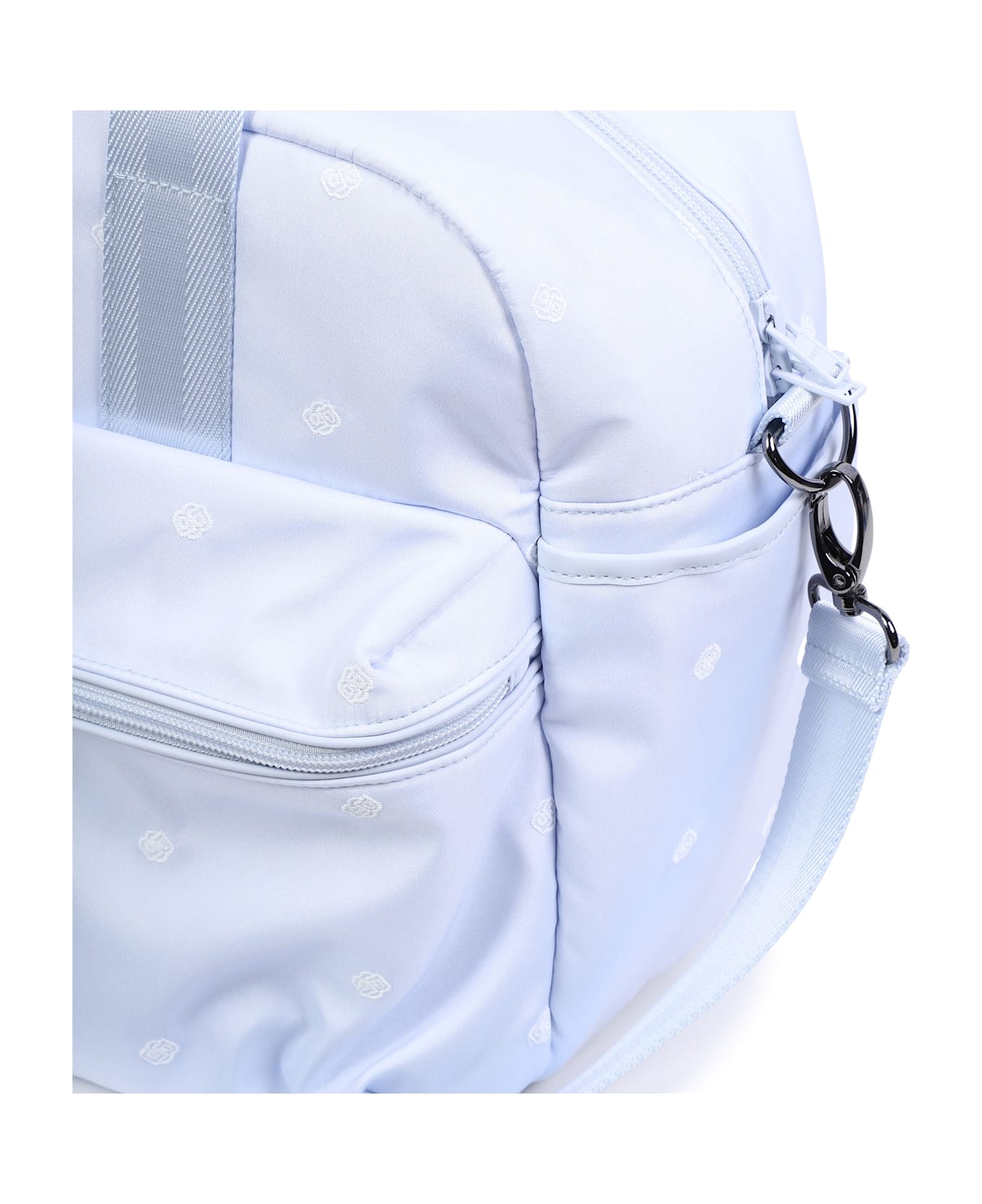 Hugo Boss Borsa Fasciatoio Con Logo - Light blue