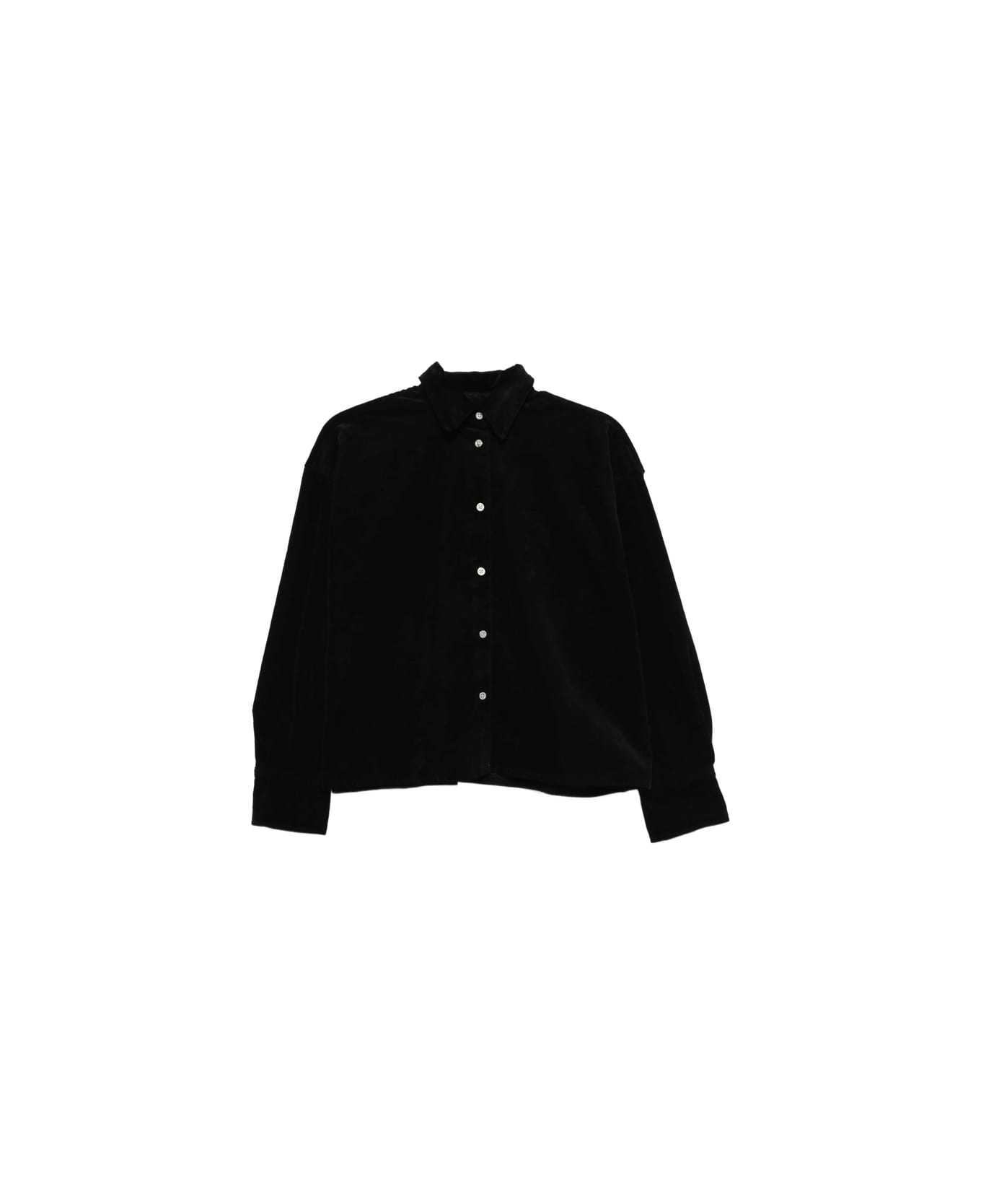 7 For All Mankind Shirt - BLACK