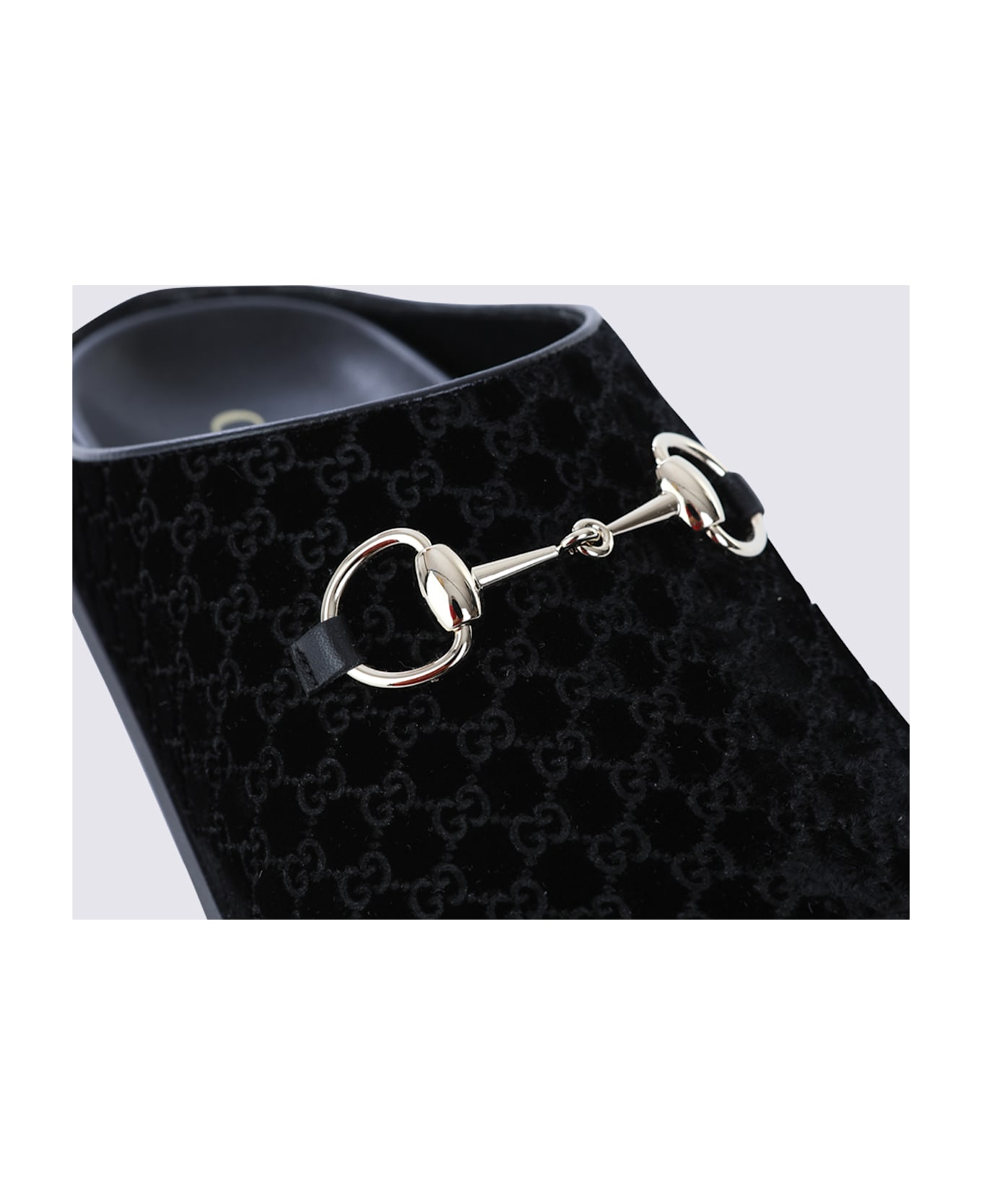 Gucci Black Flats - Black