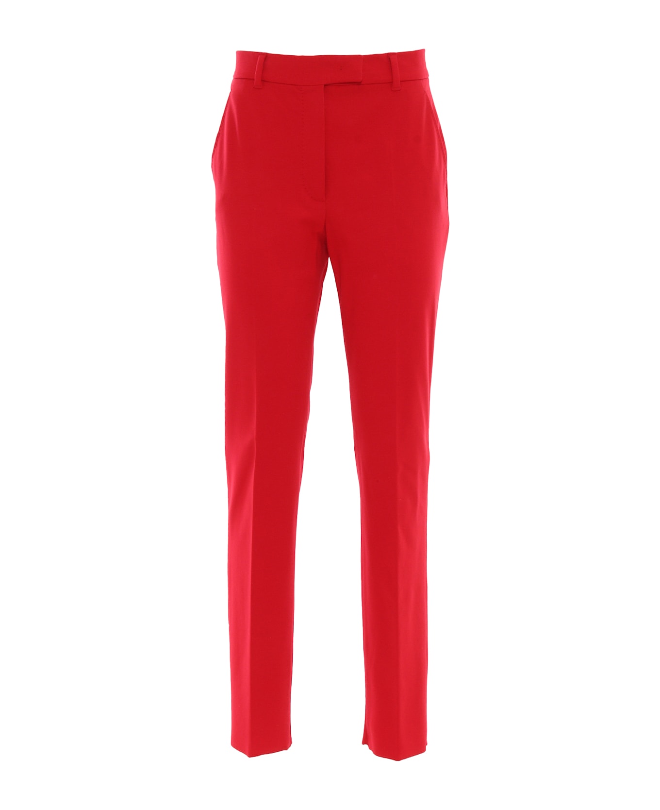 Max Mara Studio Ermes Jersey Trouser - RED