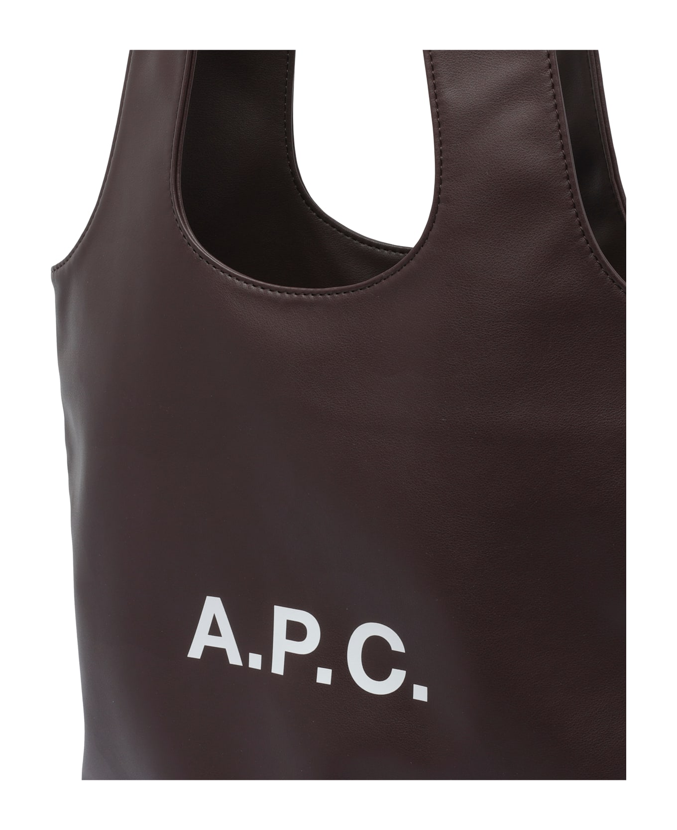A.P.C. Small Ninon Tote Bag - Brown