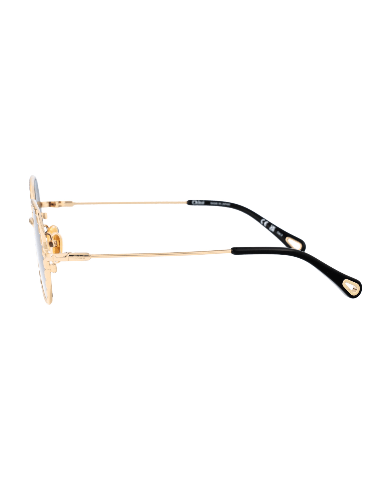 Chloé Eyewear Ch0231s Sunglasses - 001 GOLD GOLD GREY