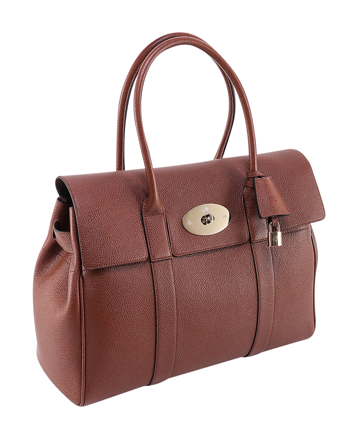 Mulberry Bayswater Two Tone Small Classic Grain - Brown