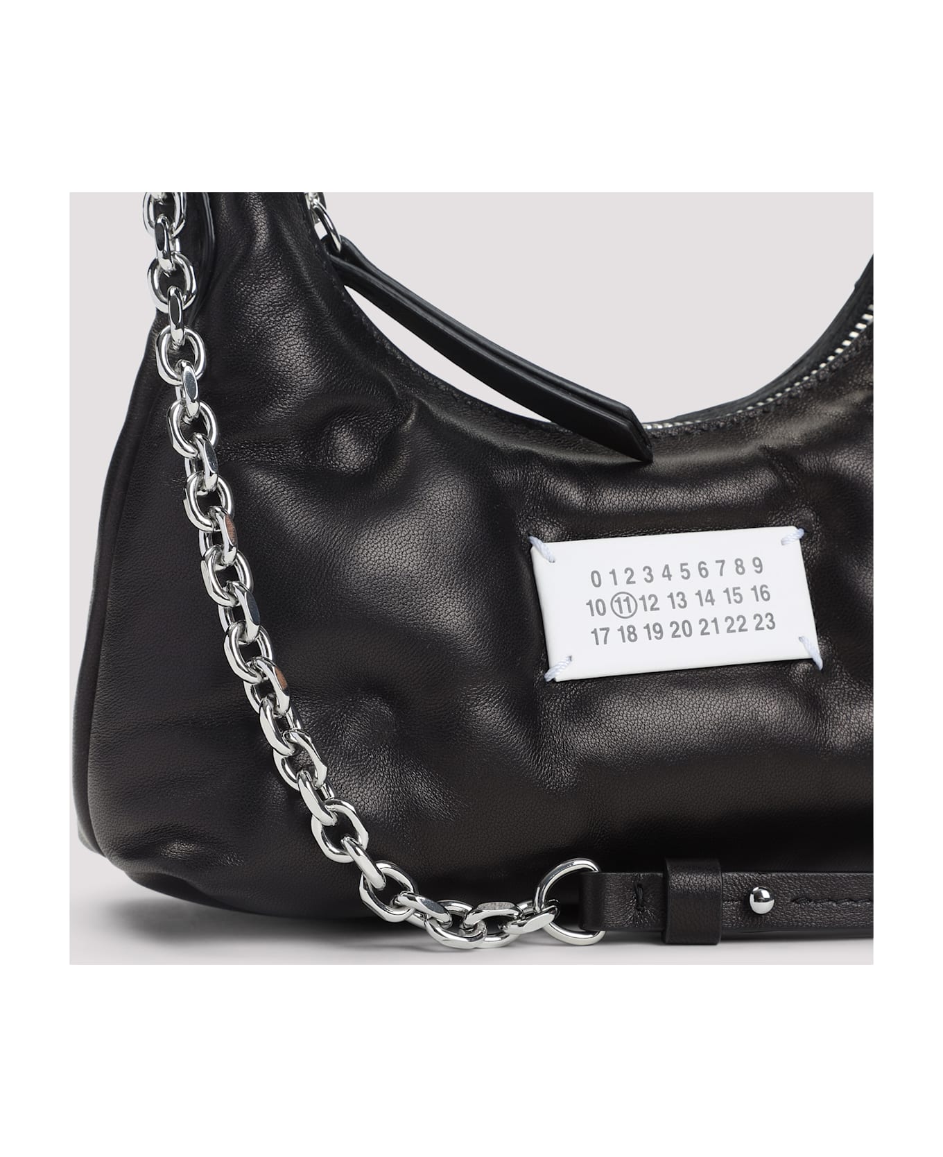 Maison Margiela Glam Slam Hobo Micro Handbag - Black