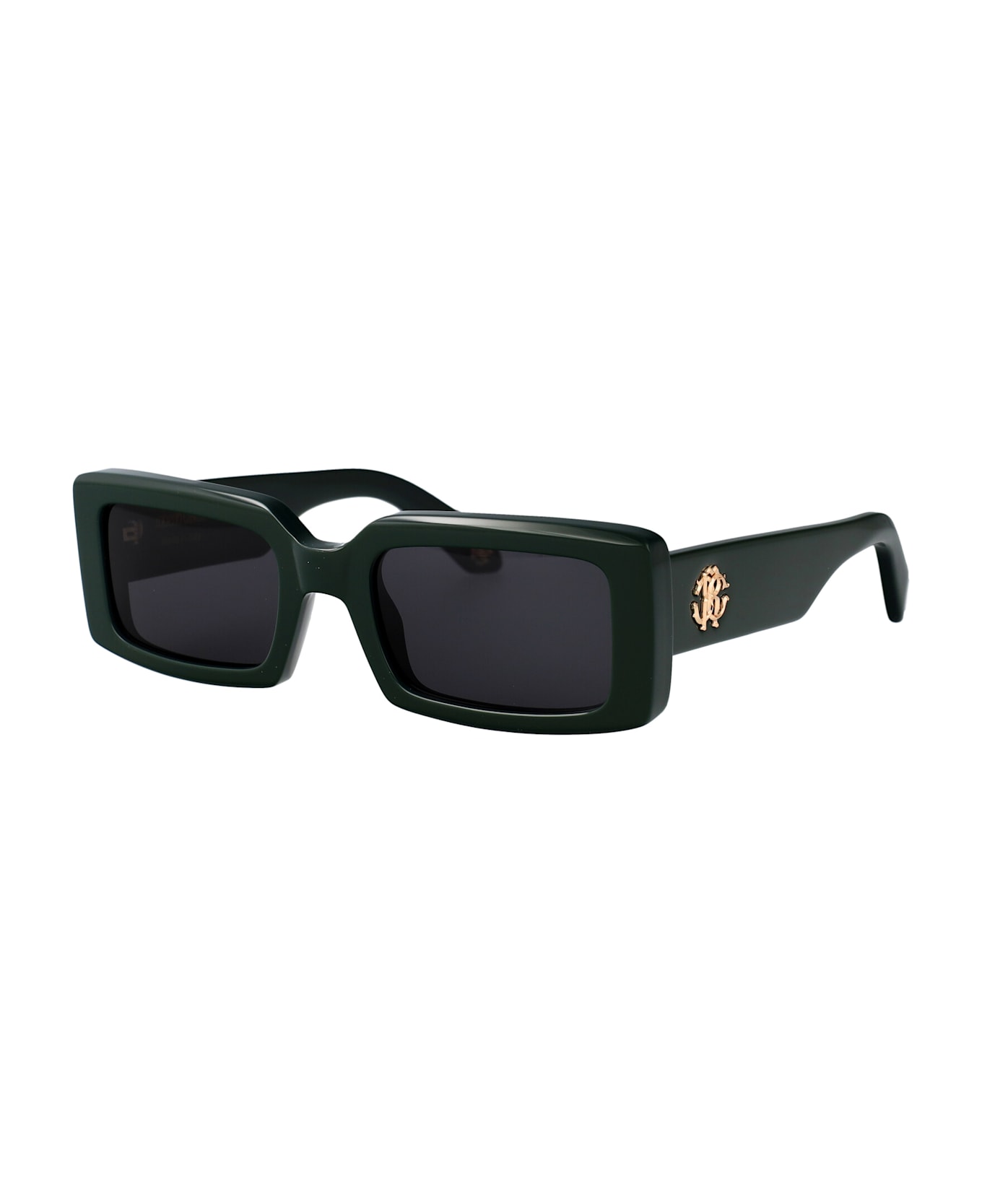 Roberto Cavalli Src109 Sunglasses - VERDE PIENO LUCIDO