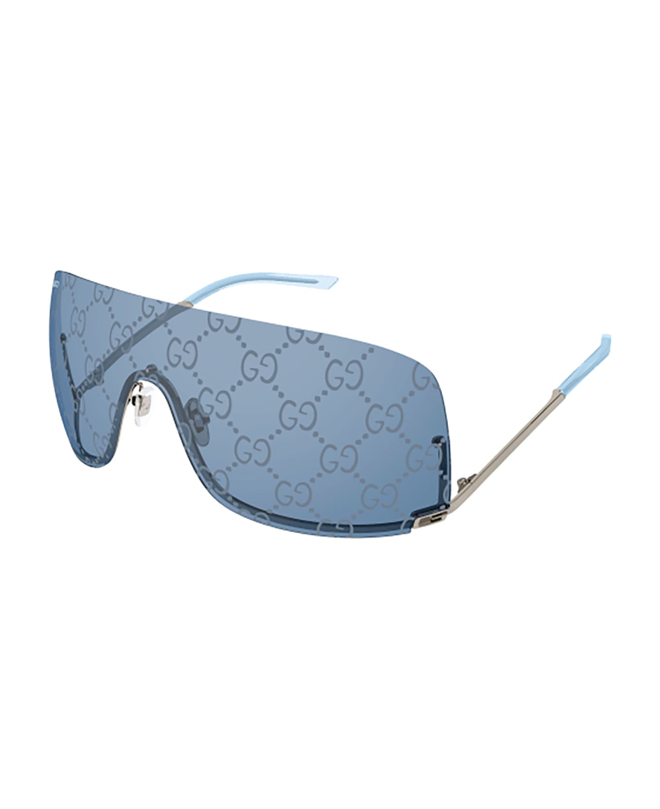 Gucci Eyewear GG1560S Sunglasses - Grey Grey Blue