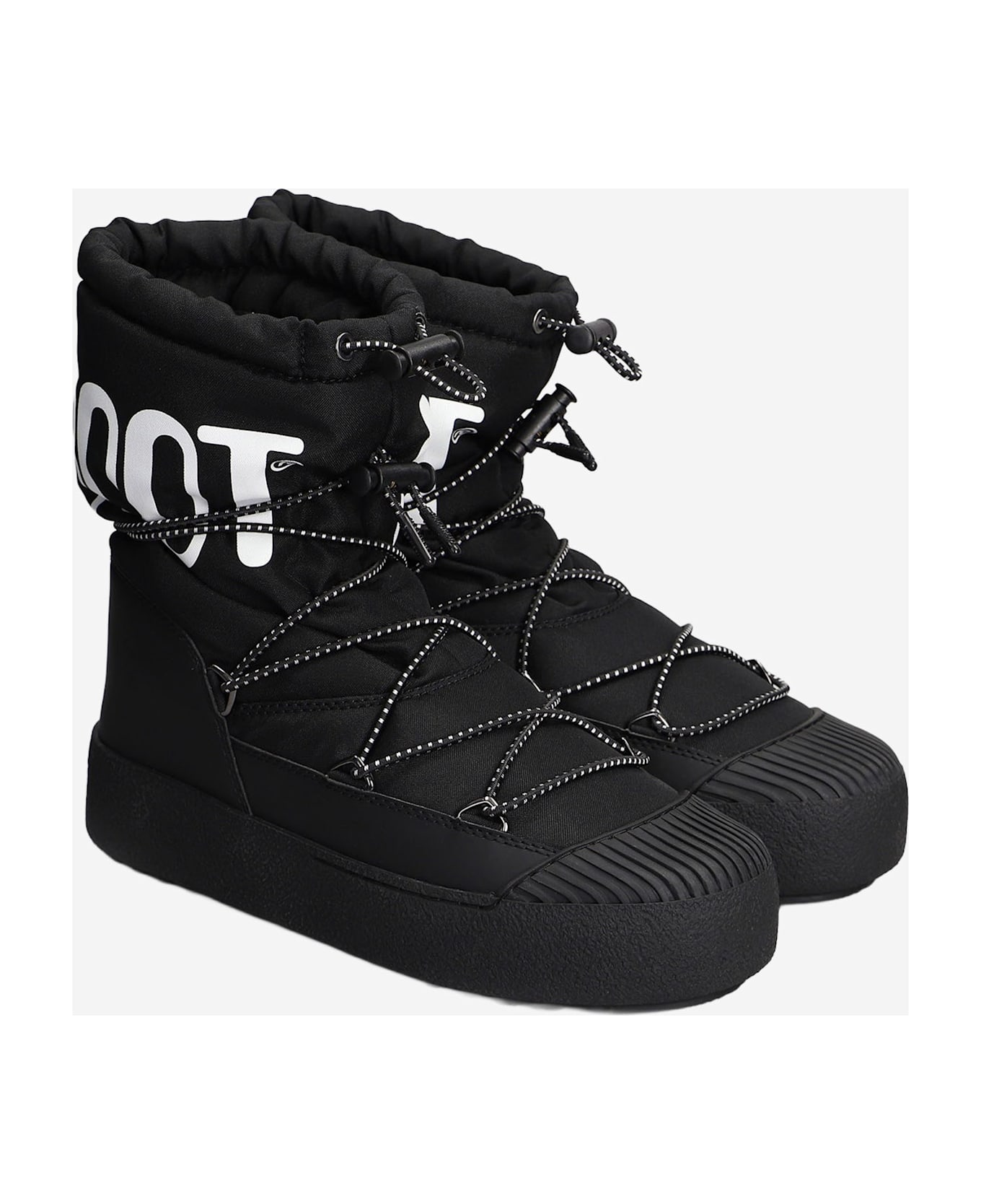 Moon Boot M Track Nylon Boots - Black
