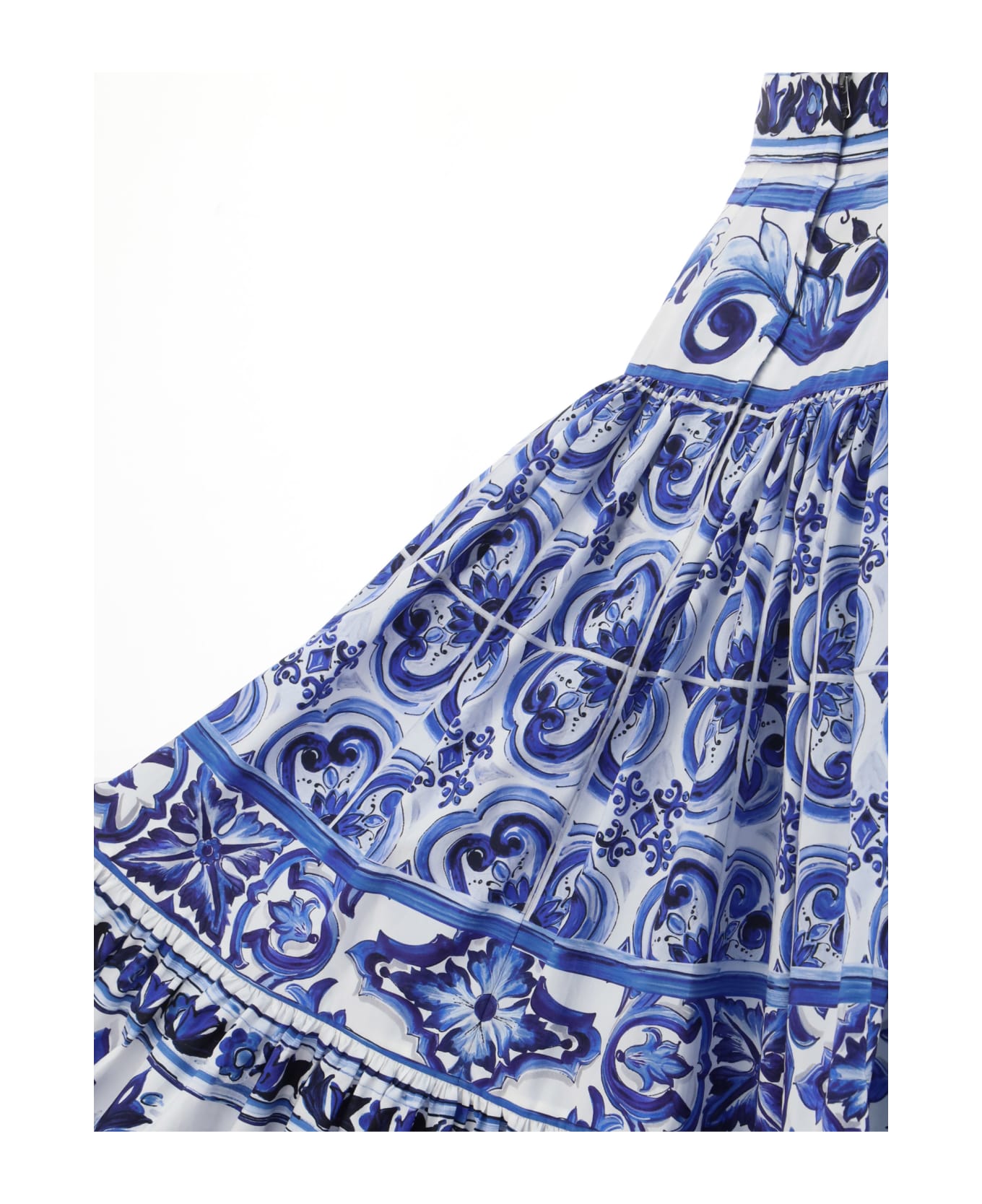 Dolce & Gabbana Skirt - Tn Blu/bco