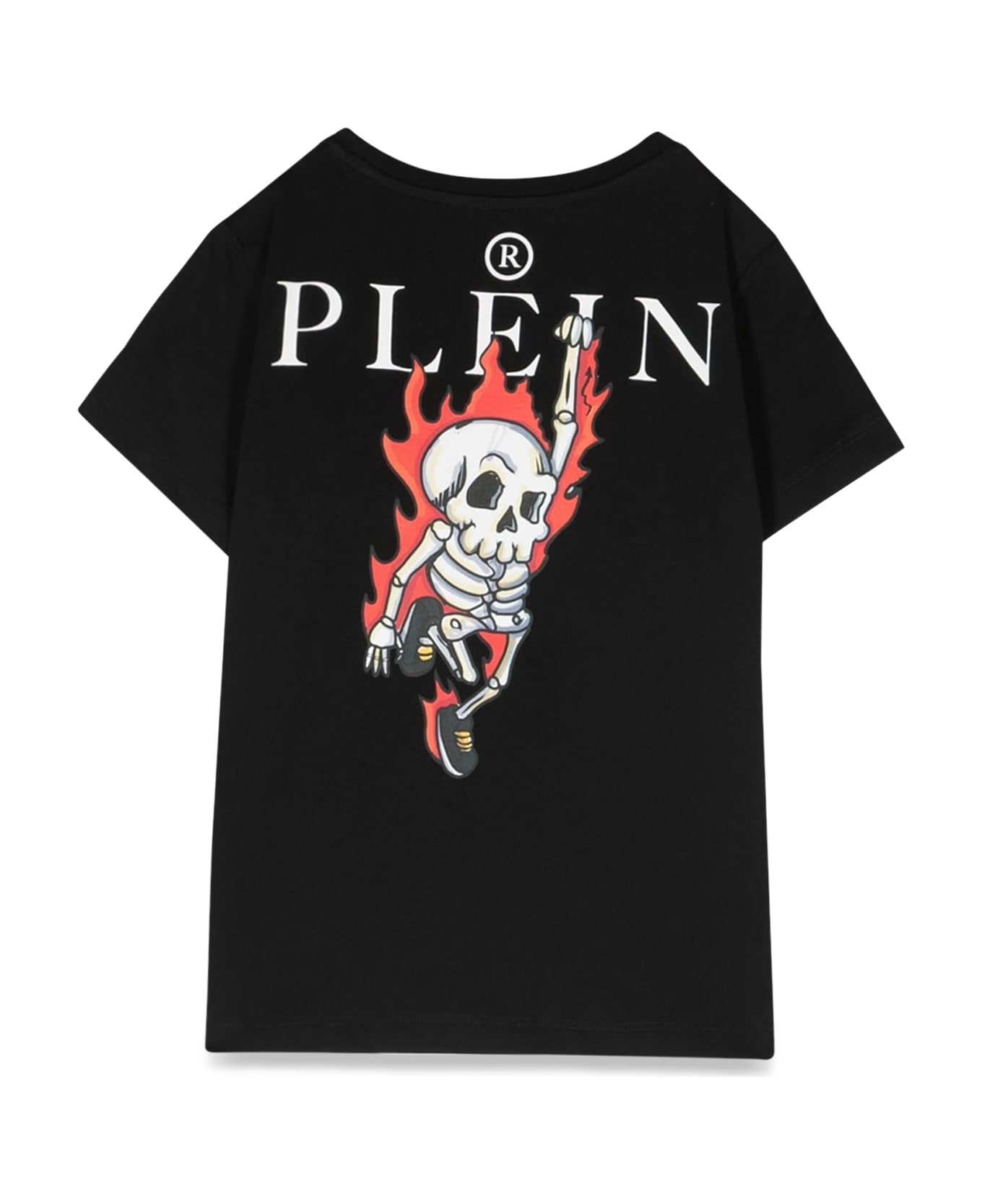 Philipp Plein Junior Skull T-shirt - NERO