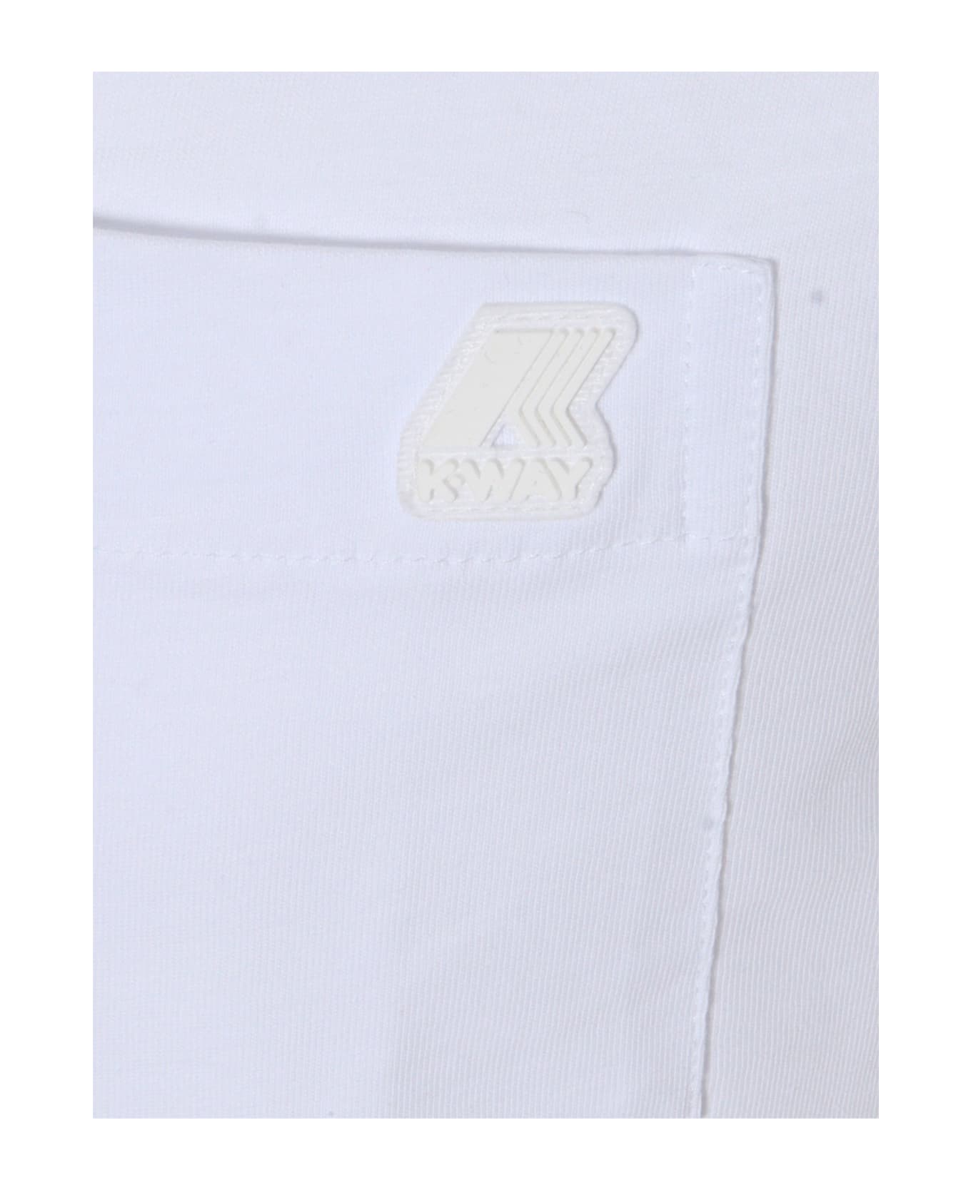 K-Way White Sigur T-shirt - WHITE