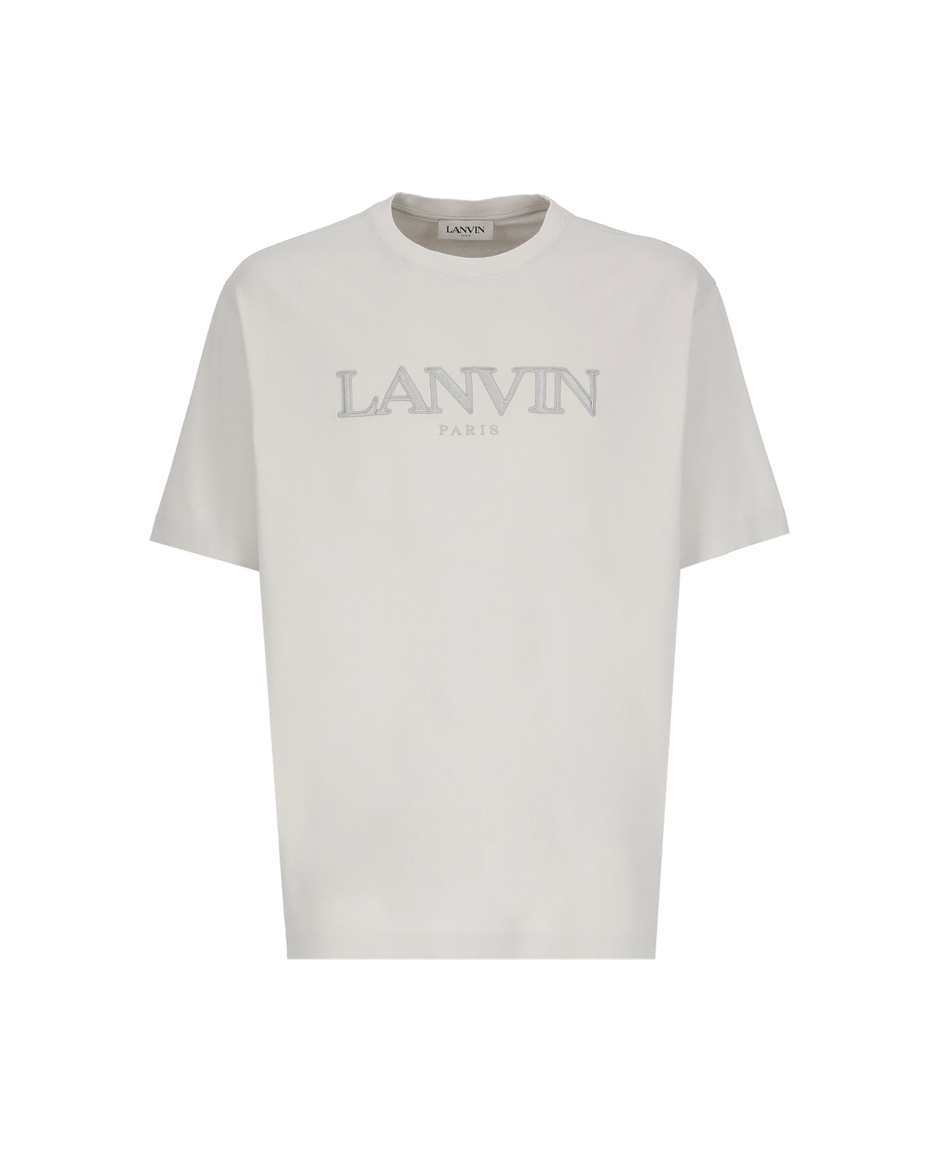 Lanvin T-shirt In Grey Cotton - Grey