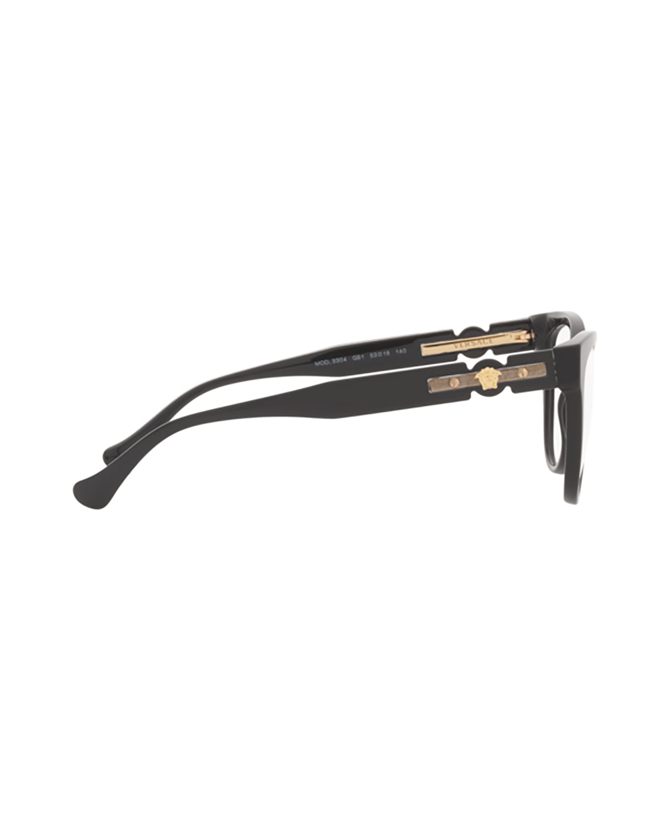 Versace Eyewear Ve3304 Black Glasses - Black