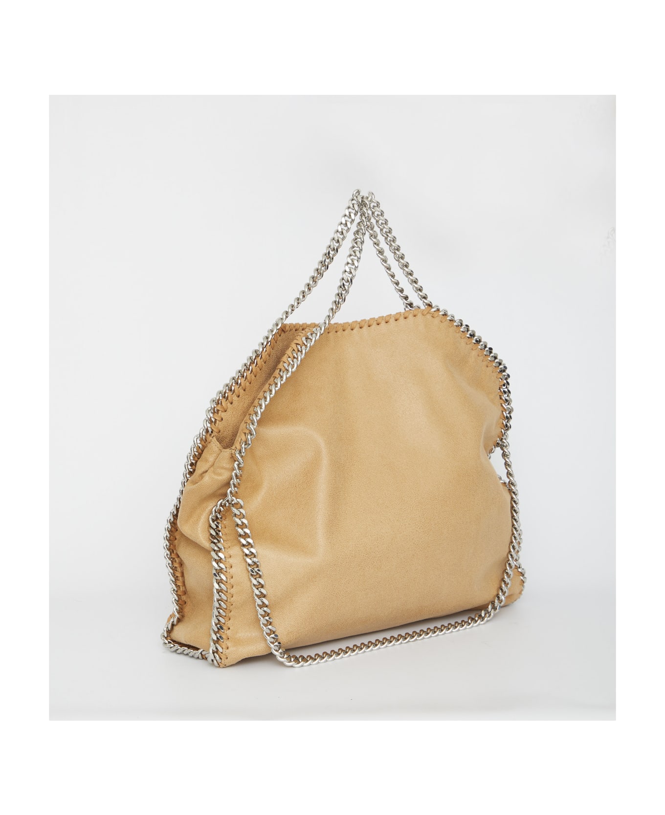 Stella McCartney Falabella Fold Over Handbag - Fawn