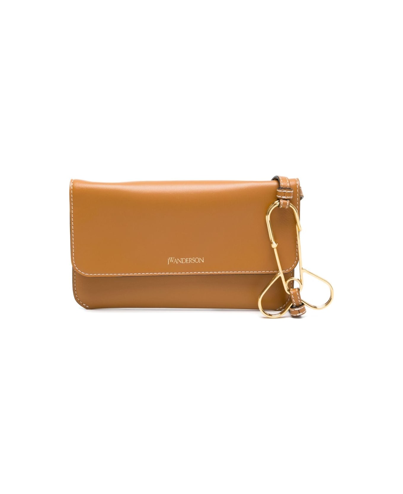 J.W. Anderson Chain Phone Pouch - Pecan