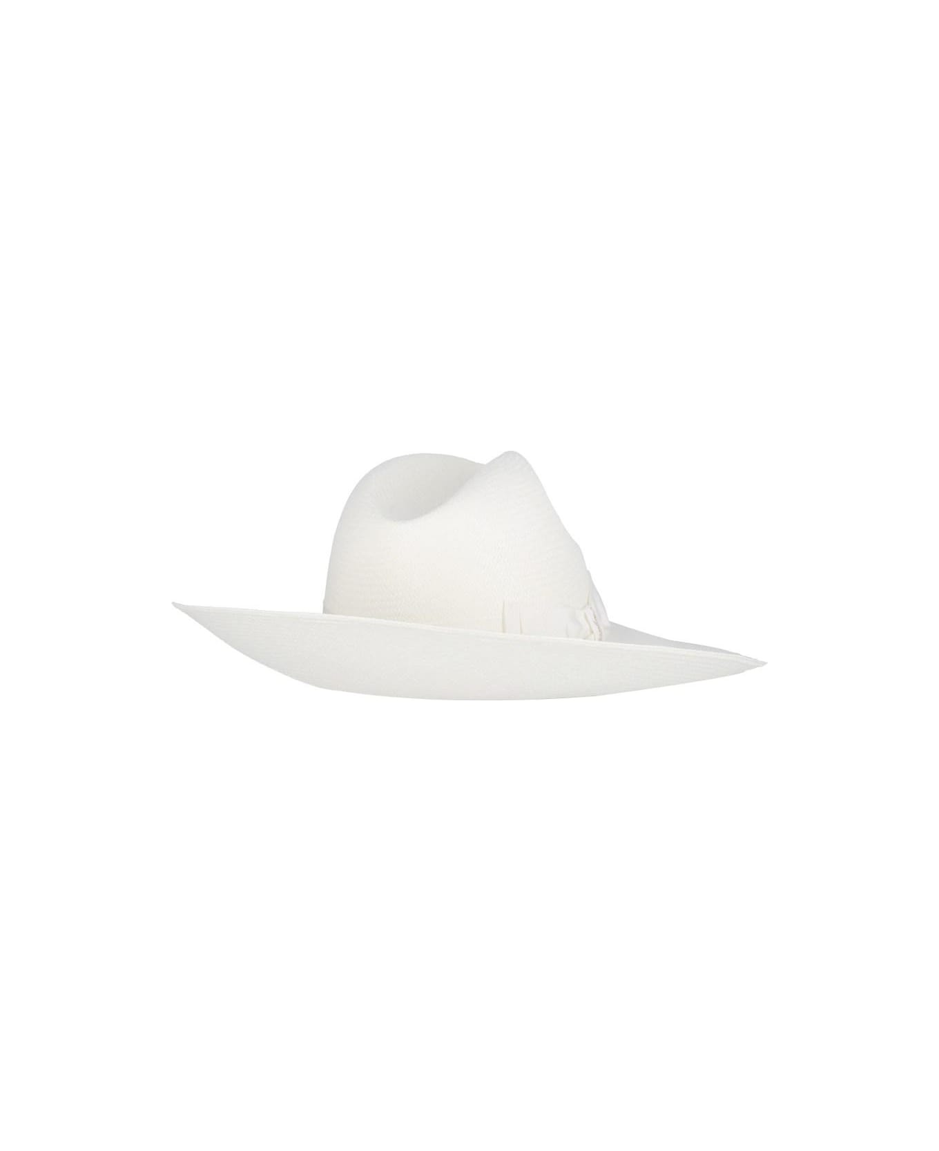 Borsalino 'panama Amedeo' Hat - Cream