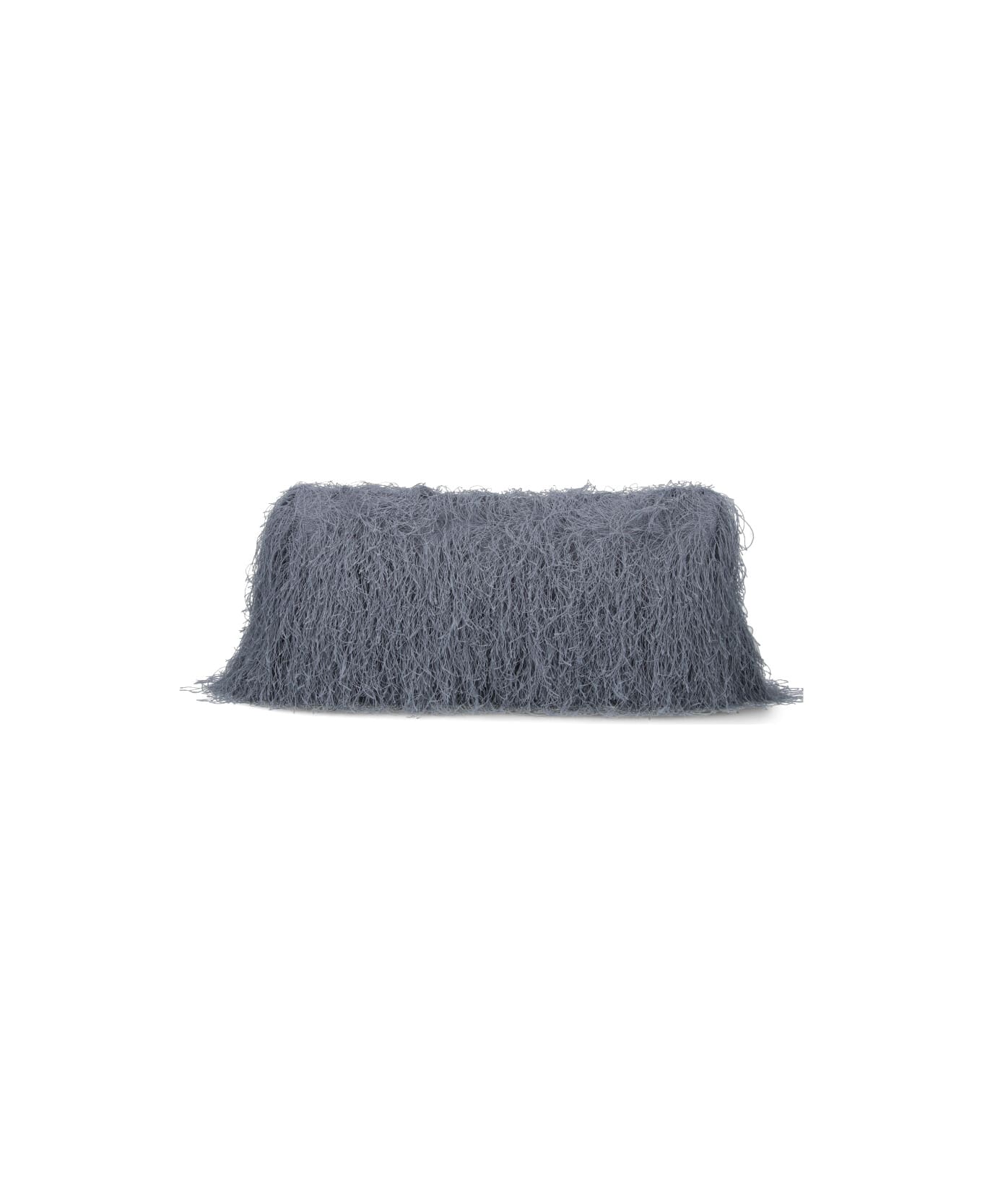 Dries Van Noten Fringed Shoulder Bag - Gray