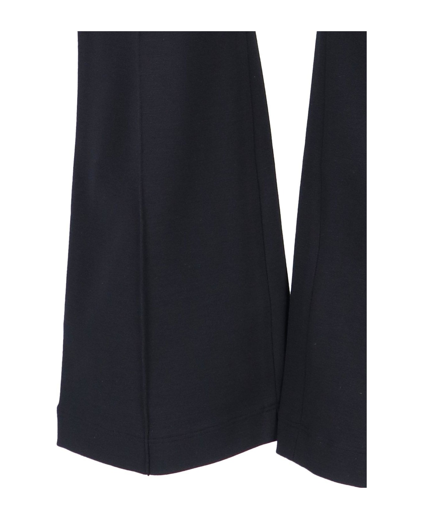 Wolford Grazia Logo Waistband Straight-leg Trousers - Black