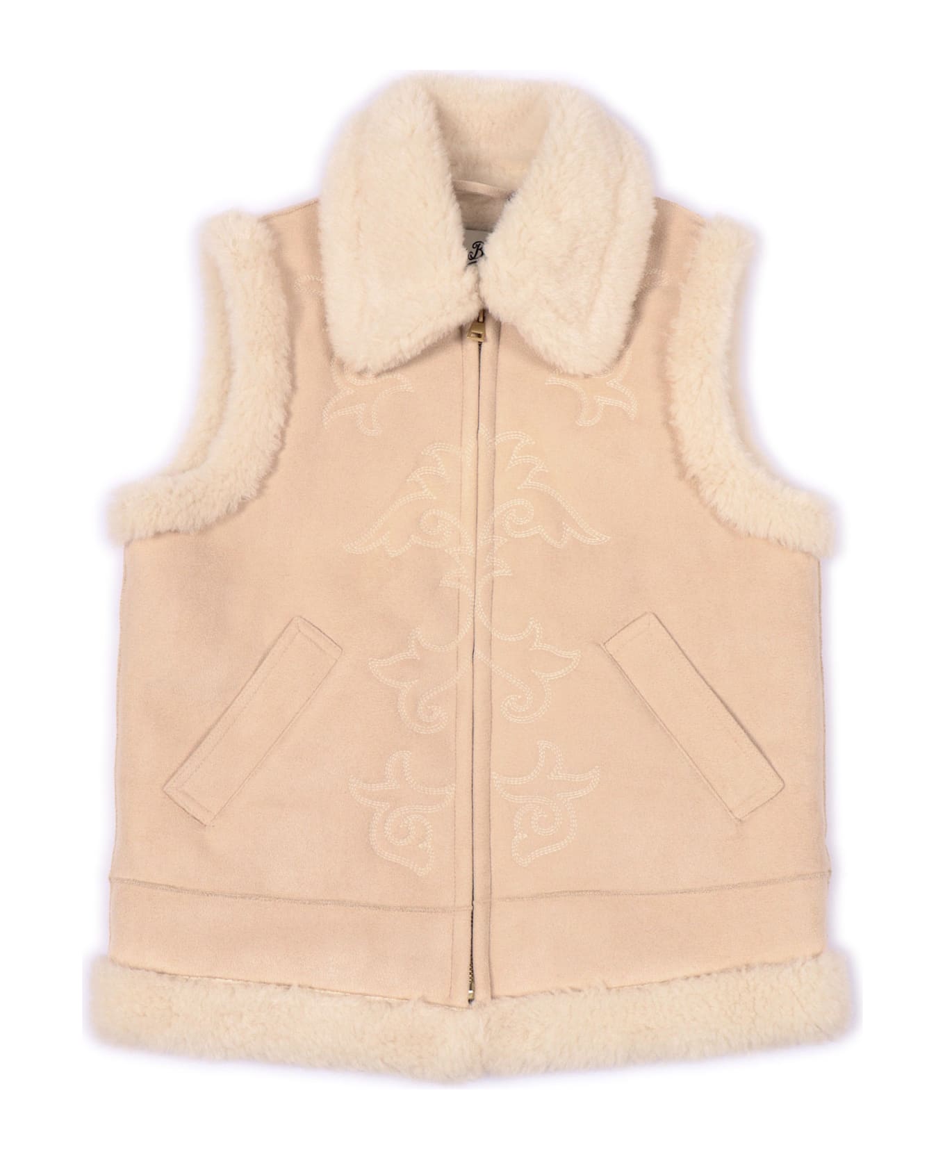 MC2 Saint Barth Hesketh Jr Shearling-tex Embroidery 10 - PINK